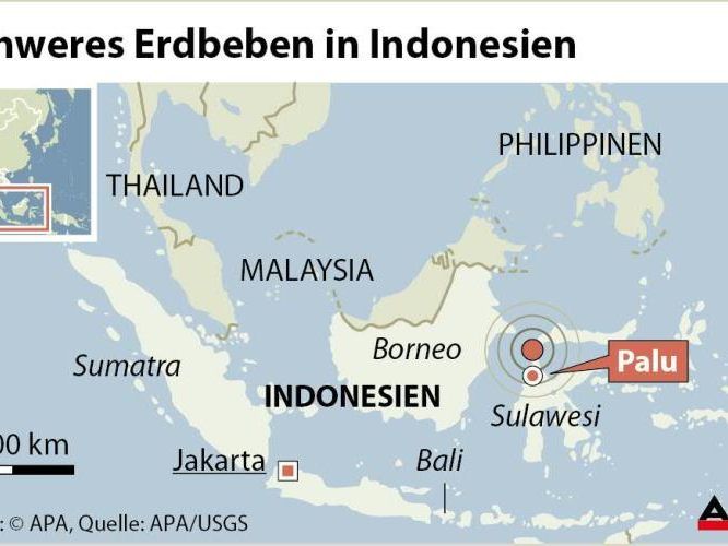 Erdbeben in Indonesien Erdbeben in Indonesien