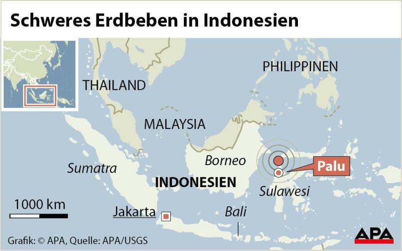 Erdbeben in Indonesien Erdbeben in Indonesien