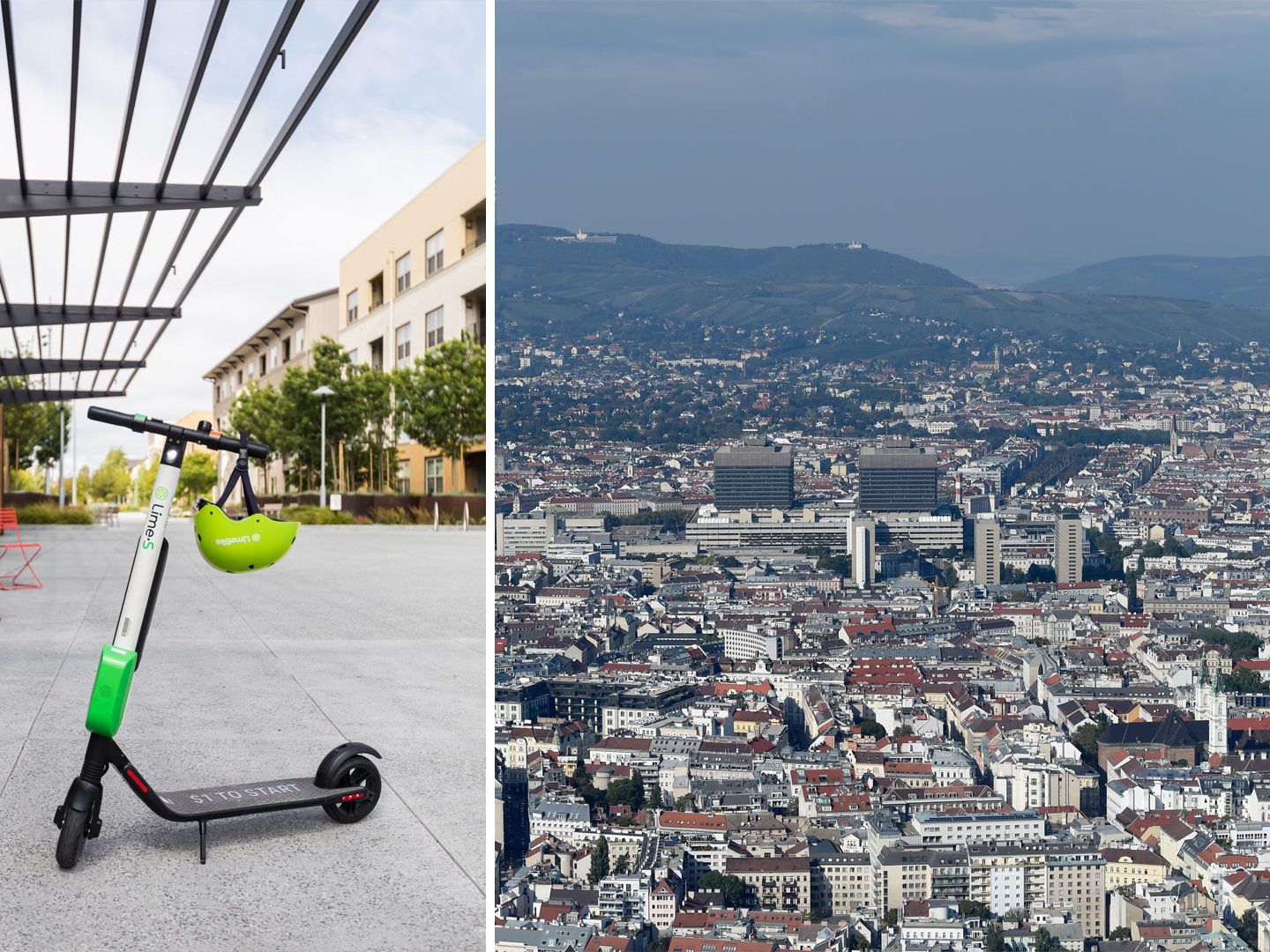 "Lime" startet sein E-Scooter-Sharing in Wien. "Lime" startet sein E-Scooter-Sharing in Wien.