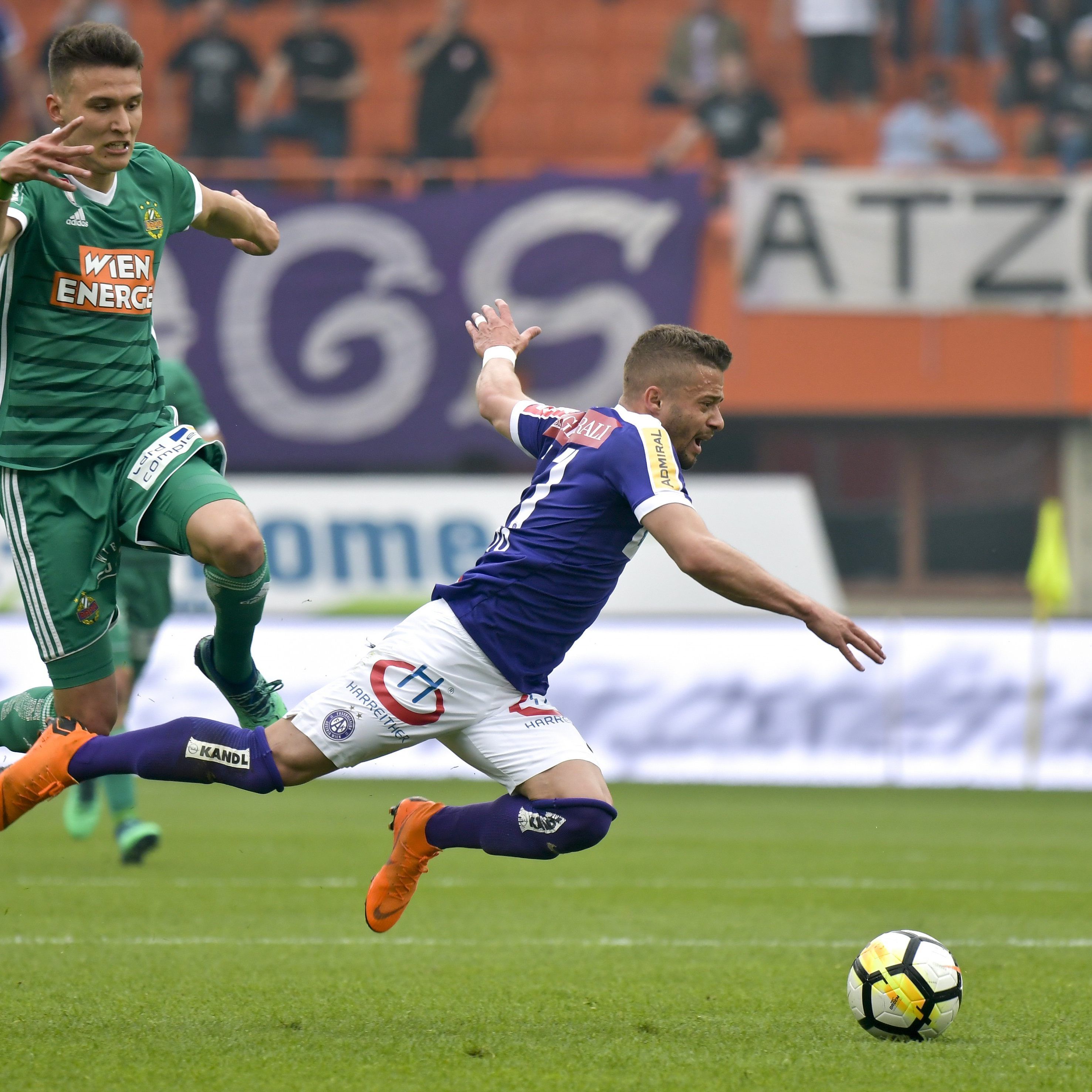 LIVE-Ticker zum Spiel Rapid Wien gegen Austria Wien ab 17.00 Uhr.