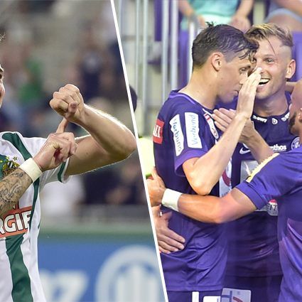 Hier sehen Sie das Wiener Derby im Live-Stream und live im TV.