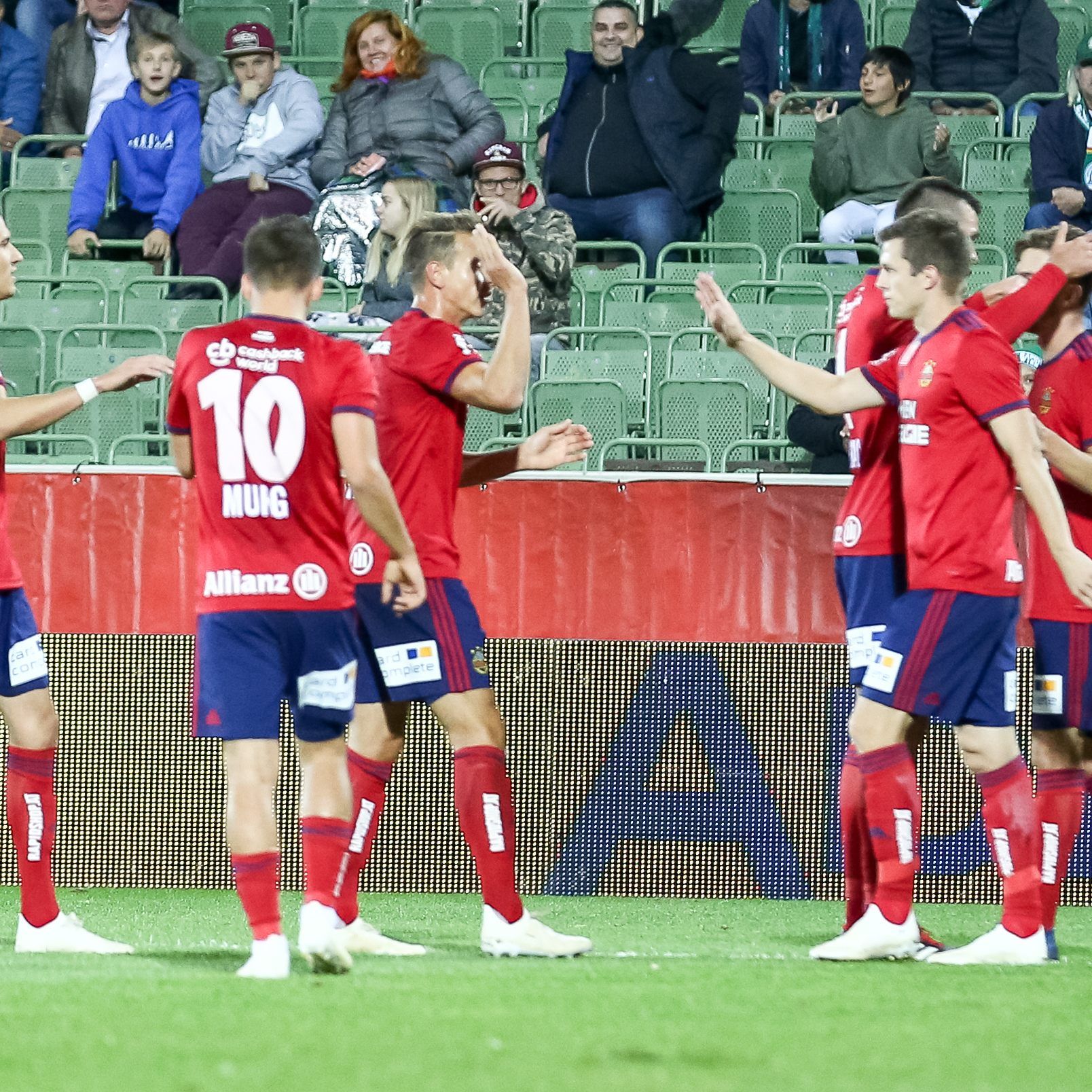 LIVE-Ticker zum Spiel Rapid Wien gegen SKN St. Pölten ab 17.00 Uhr.