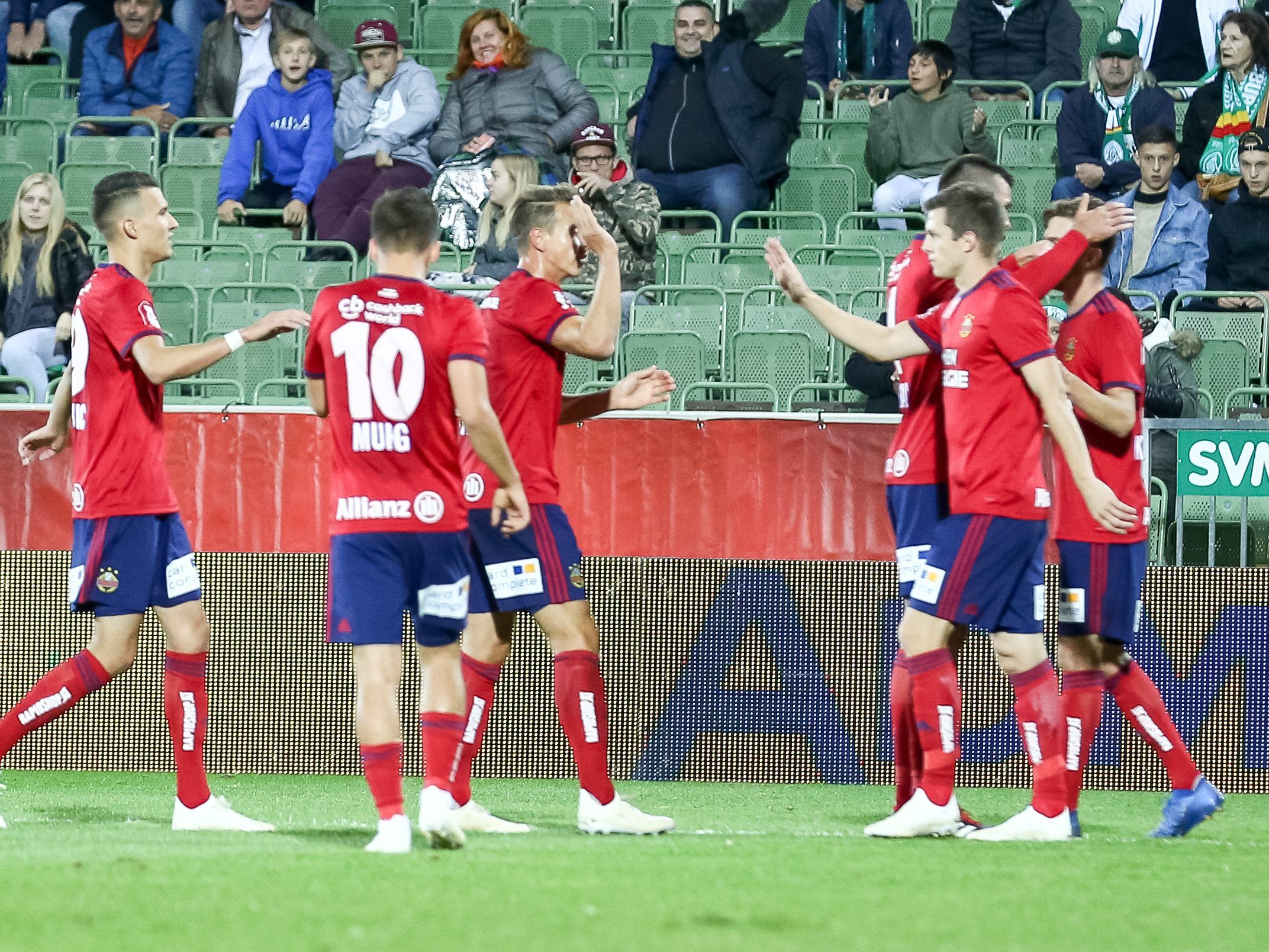 LIVE-Ticker zum Spiel Rapid Wien gegen SKN St. Pölten ab 17.00 Uhr.