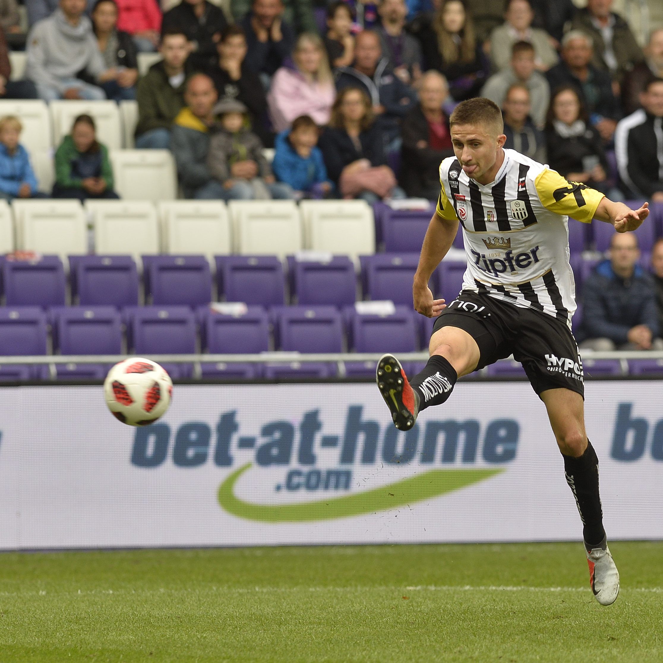 LASK-Kapitän Reinhold Ranftl war gleichzeitig Torschütze.