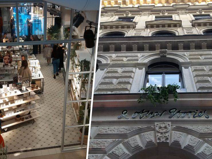 Pre-Shopping im ersten Österreich-Store von "& Other Stories" in Wien.
