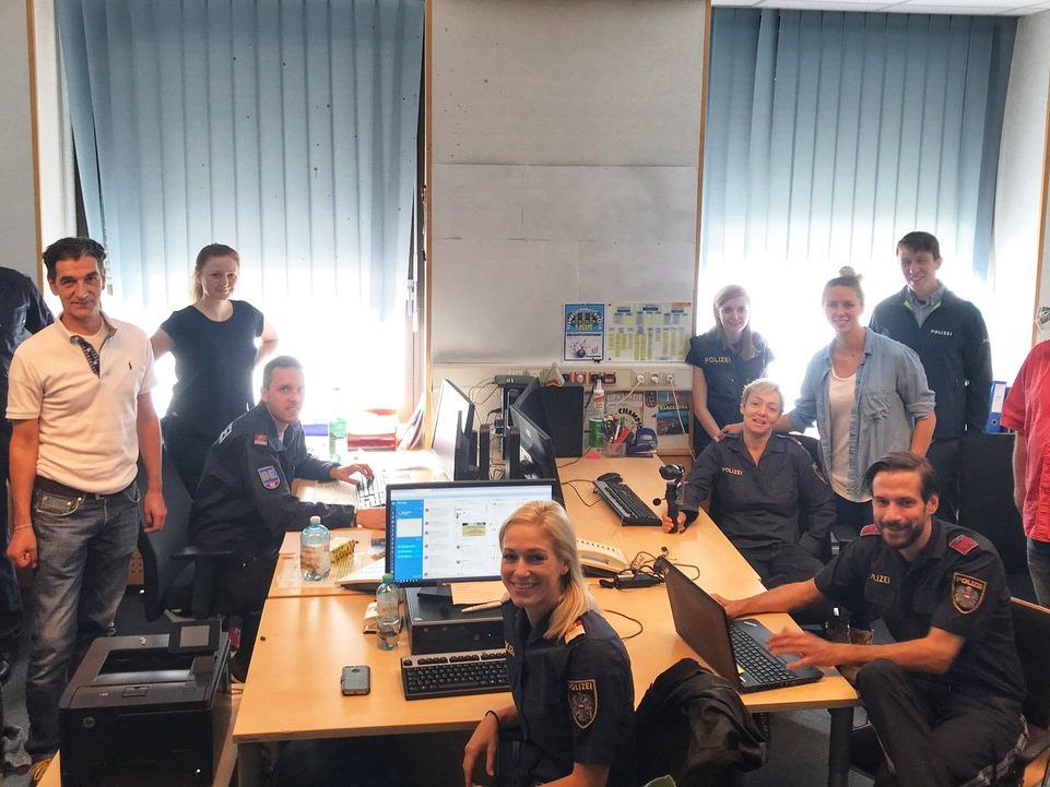 Das war der Twitter-Marathon der Wiener Polizei. Das war der Twitter-Marathon der Wiener Polizei.