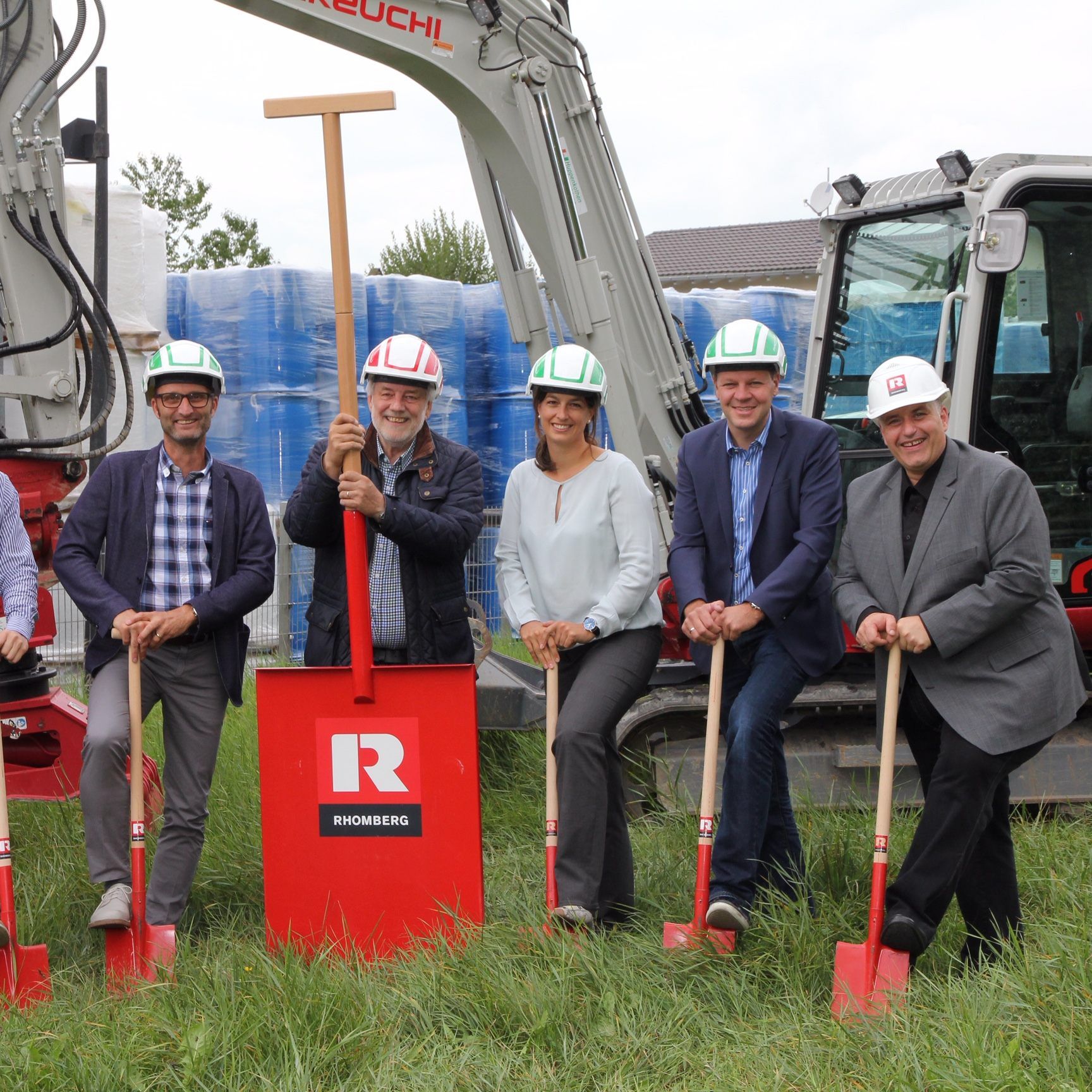 Spatenstich bei Fries in Sulz.