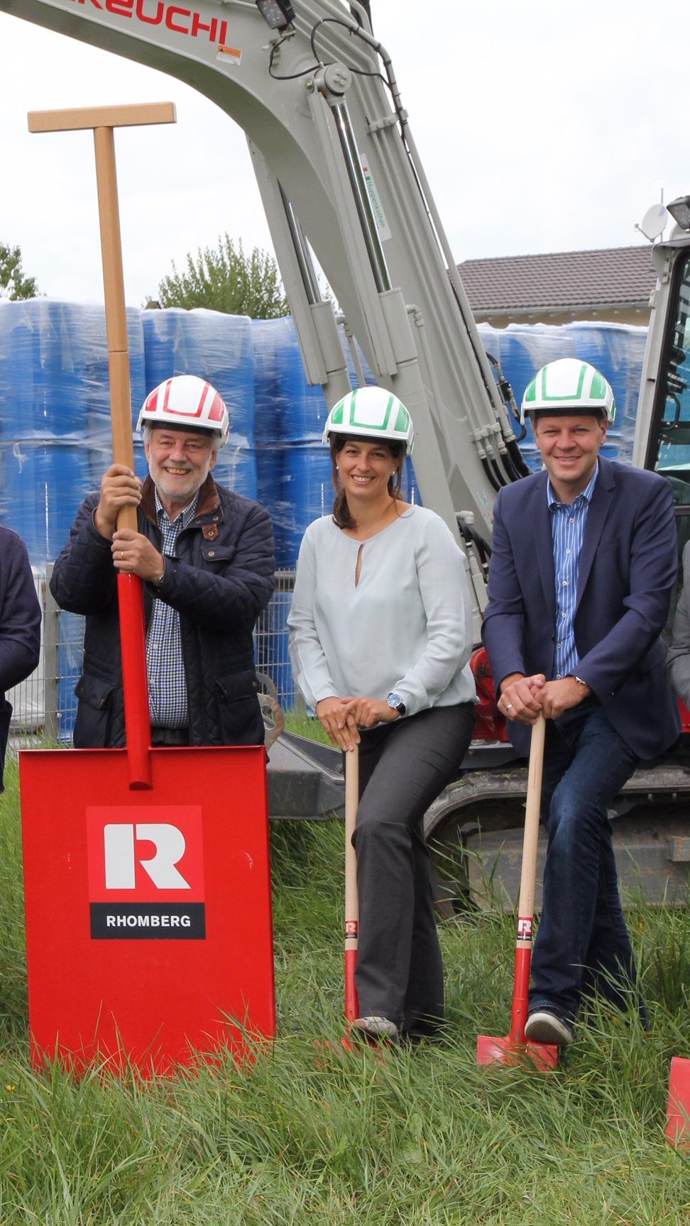 Spatenstich bei Fries in Sulz.