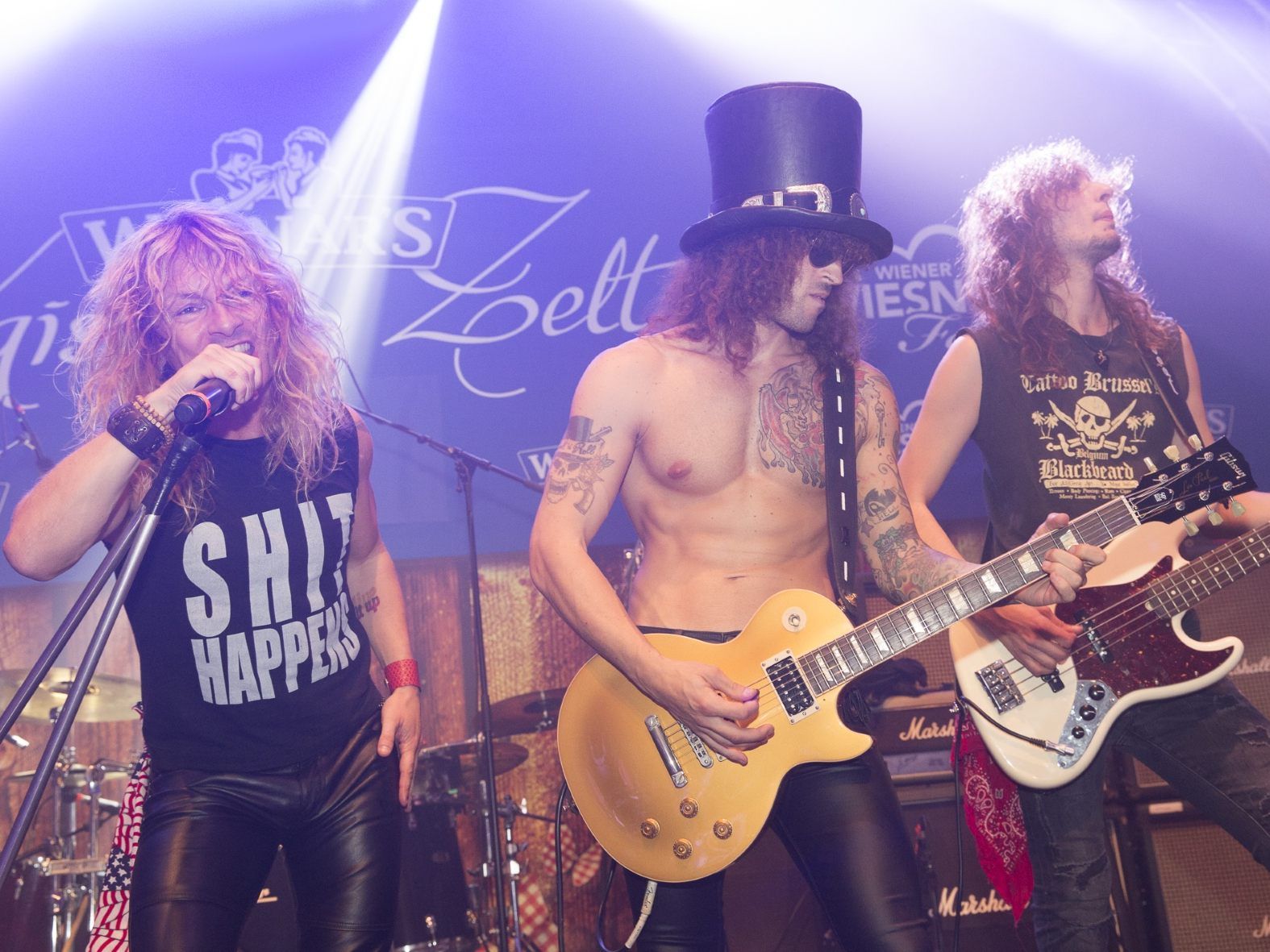 So wurde bei "Rock die WIESN" auf der Wiener Wiesn gefeiert.