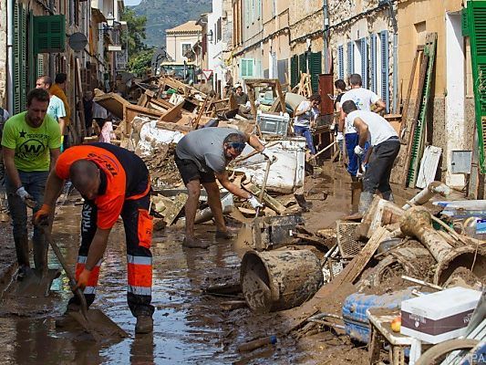 Die Sturzflut auf Mallorca war verheerend Die Sturzflut auf Mallorca war verheerend