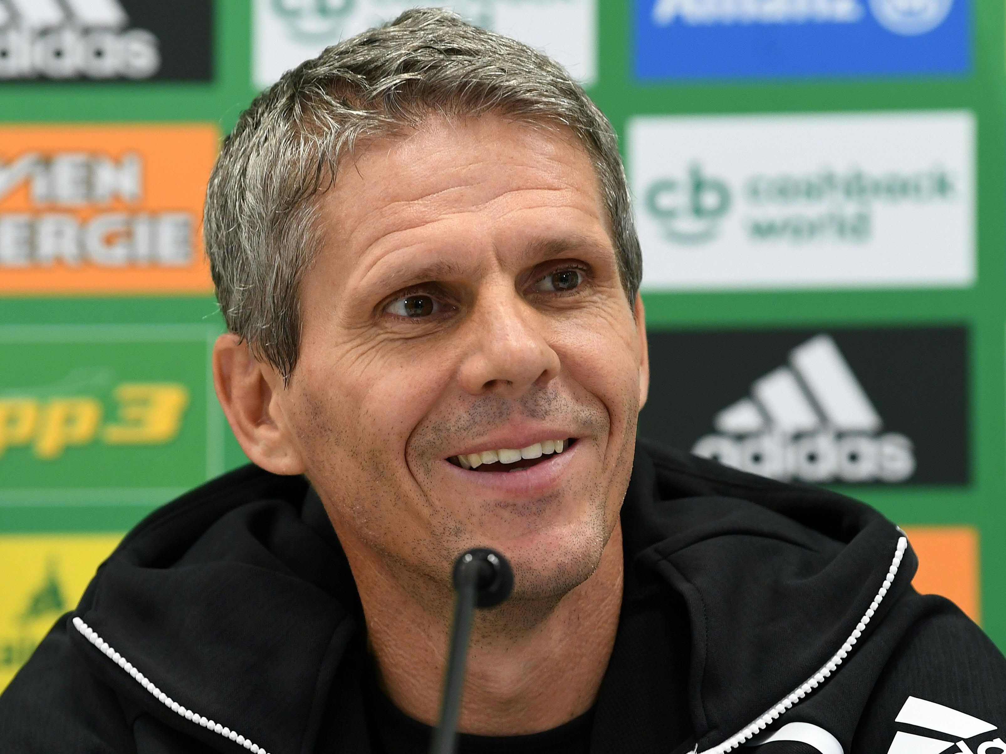 Dietmar Kühbauer hat mit Rapid viel vor. Dietmar Kühbauer hat mit Rapid viel vor.