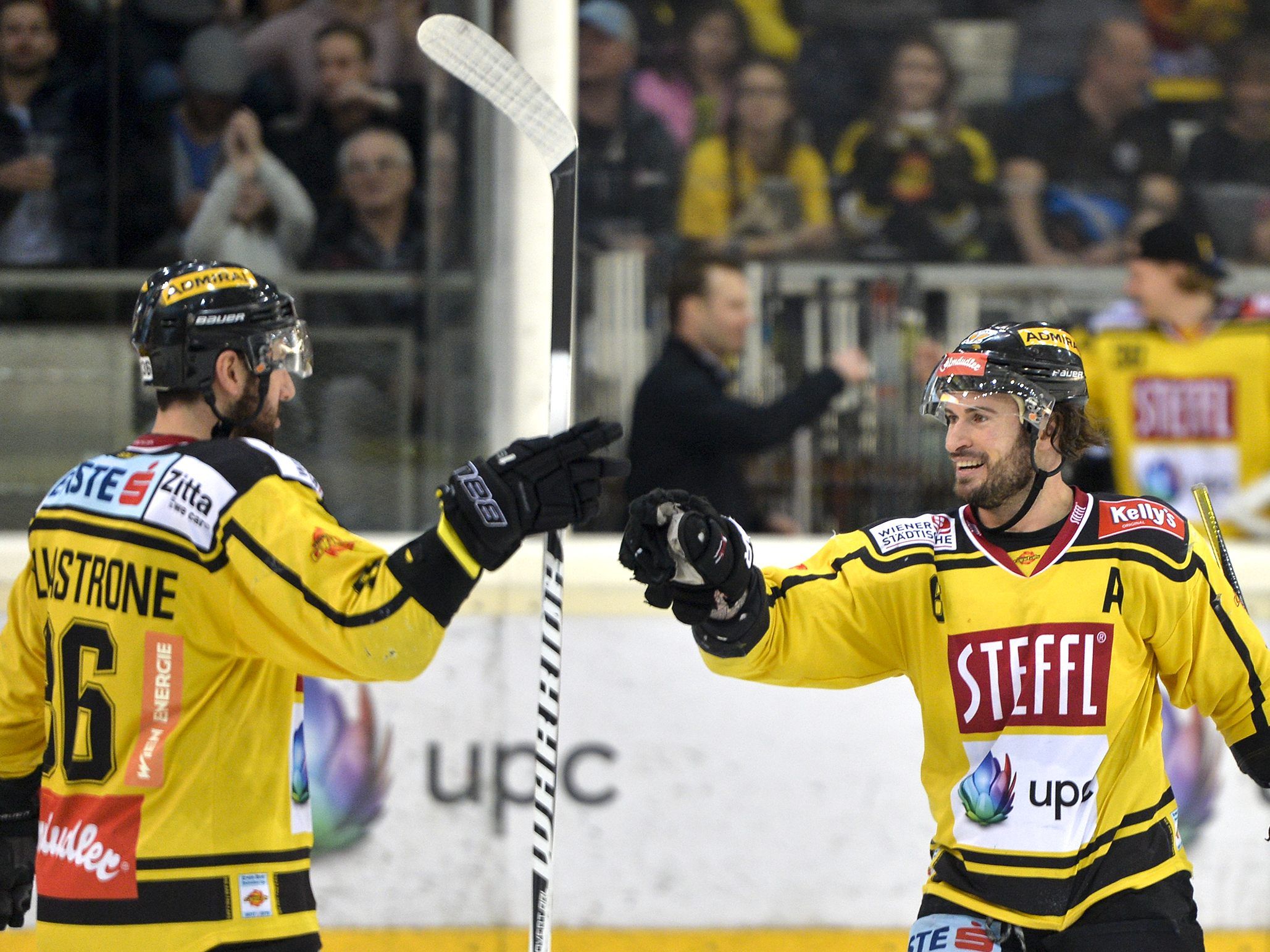 Die Vienna Capitals lieferten ein hochklassiges Spiel. Die Vienna Capitals lieferten ein hochklassiges Spiel.