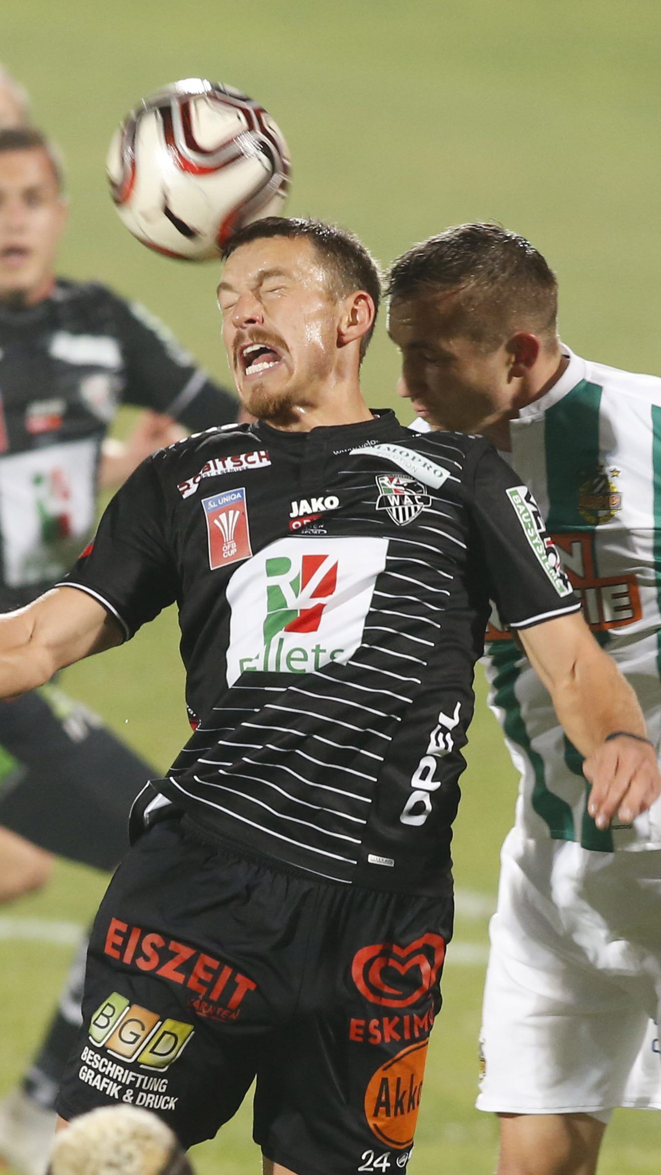 Rapid Wien siegte im Auswärtsspiel mit 3:0.