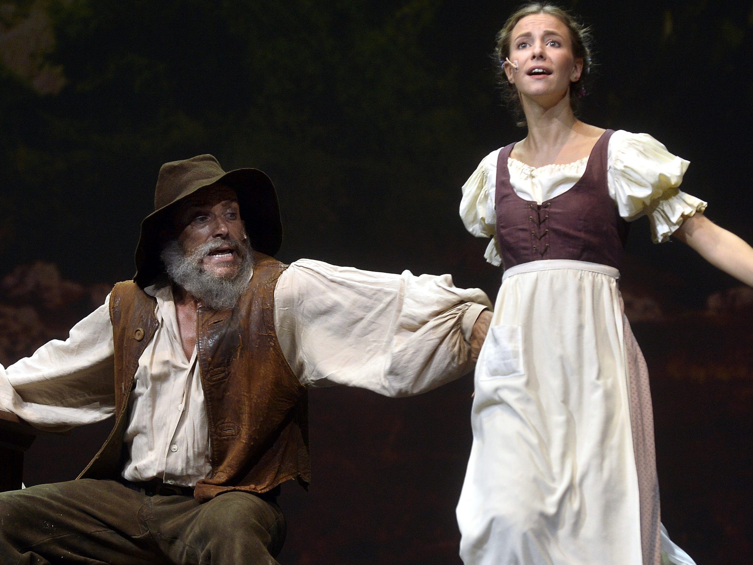 Uwe Kröger spielt im neuen Familienmusical "Heidi" den murren "Alm-Öhi".