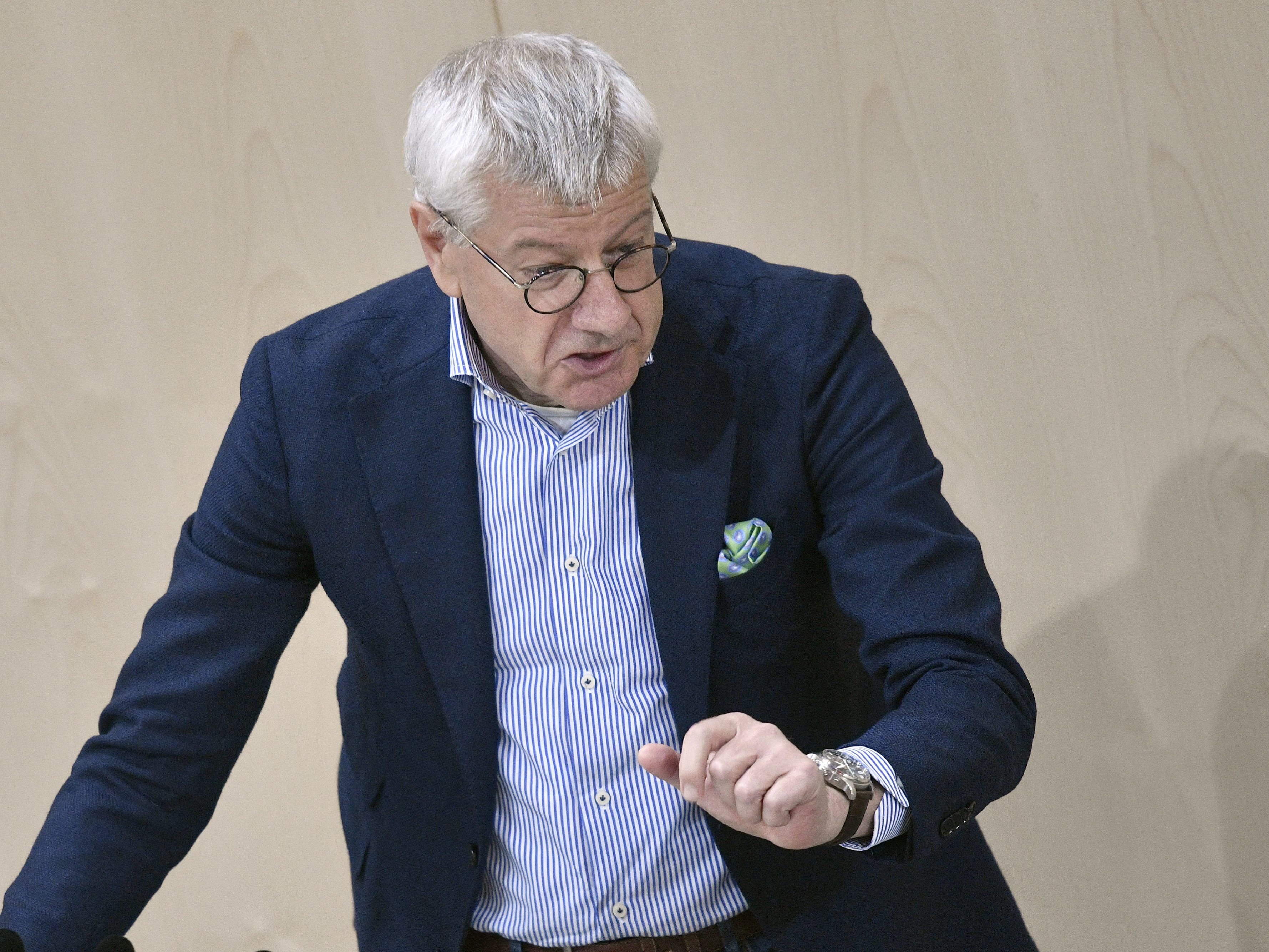 Bruno Rossmann von der Liste Pilz übt starke Kritik an den geplanten Änderungen bei der Familienbeihilfe. Bruno Rossmann von der Liste Pilz übt starke Kritik an den geplanten Änderungen bei der Familienbeihilfe.