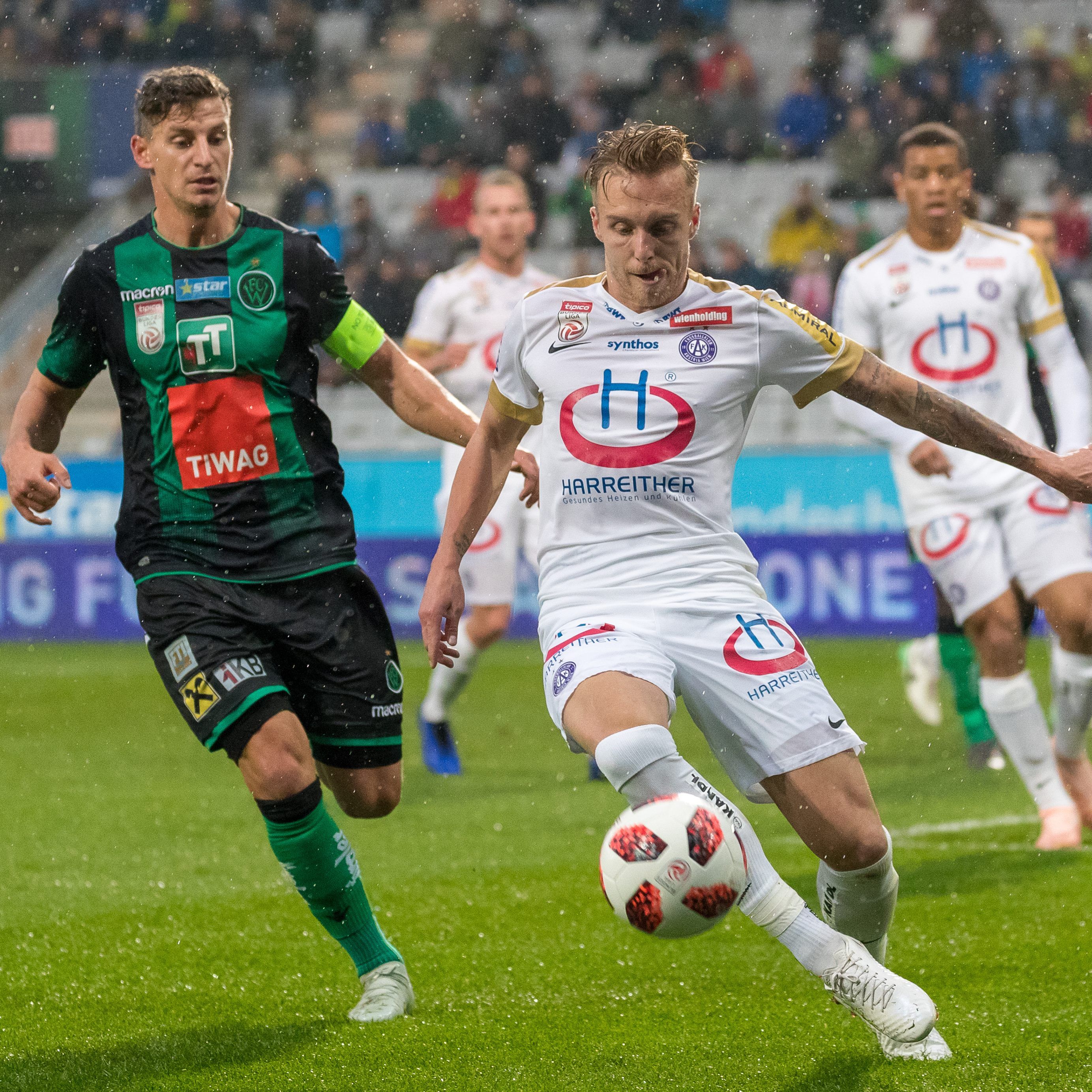 Austria Wien und Wacker Innsbruck trennten sich mit einem Unentschieden.