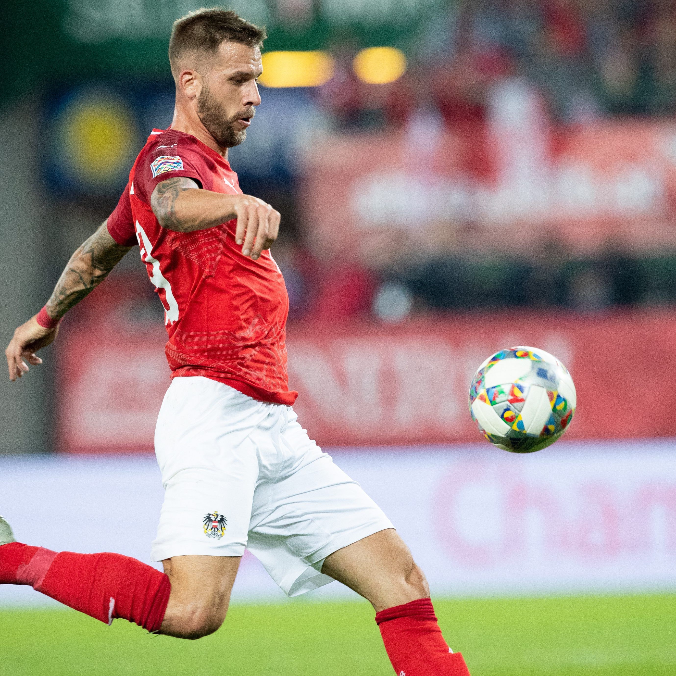 Österreich trifft am Dienstag auf Dänemark.