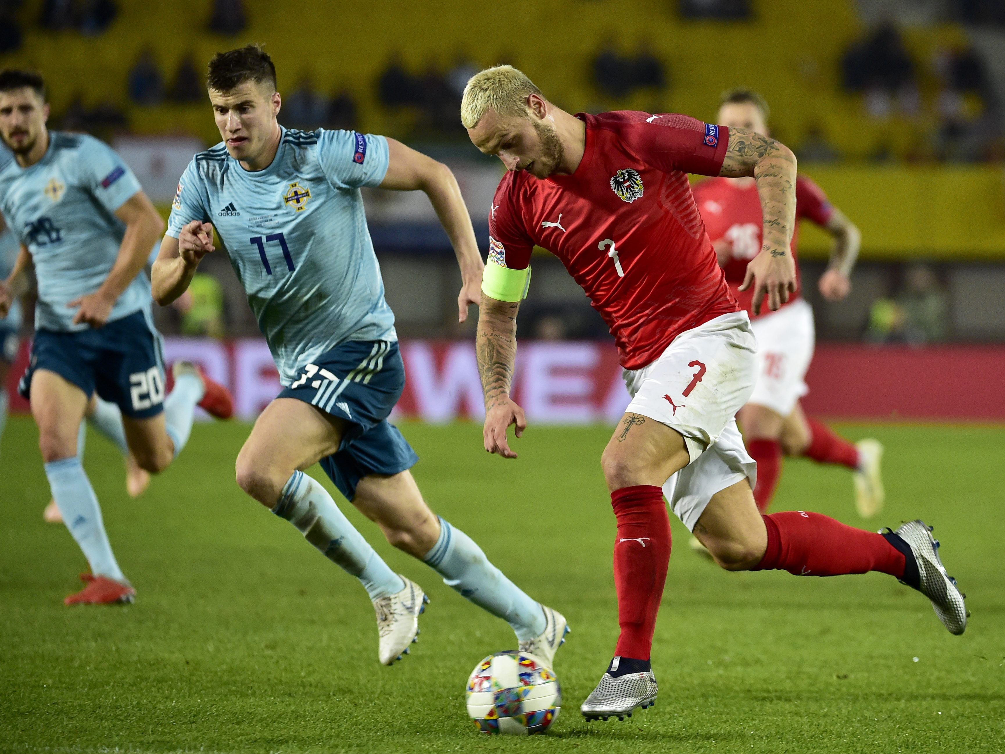 Arnautovic fällt aus.