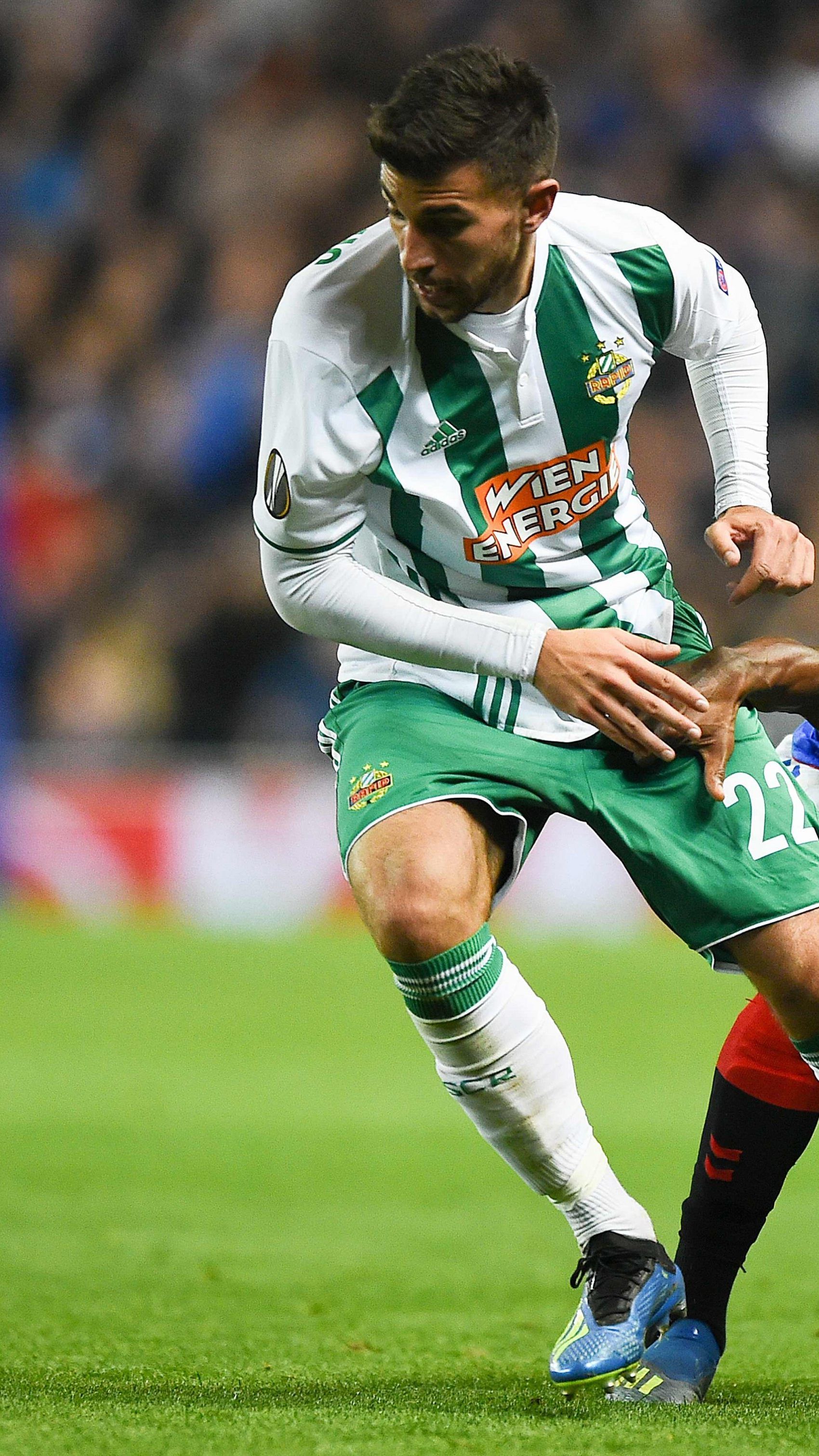 Rapid verliert iin der Europa League mit 1:3 gegen Glasgow Rangers.
