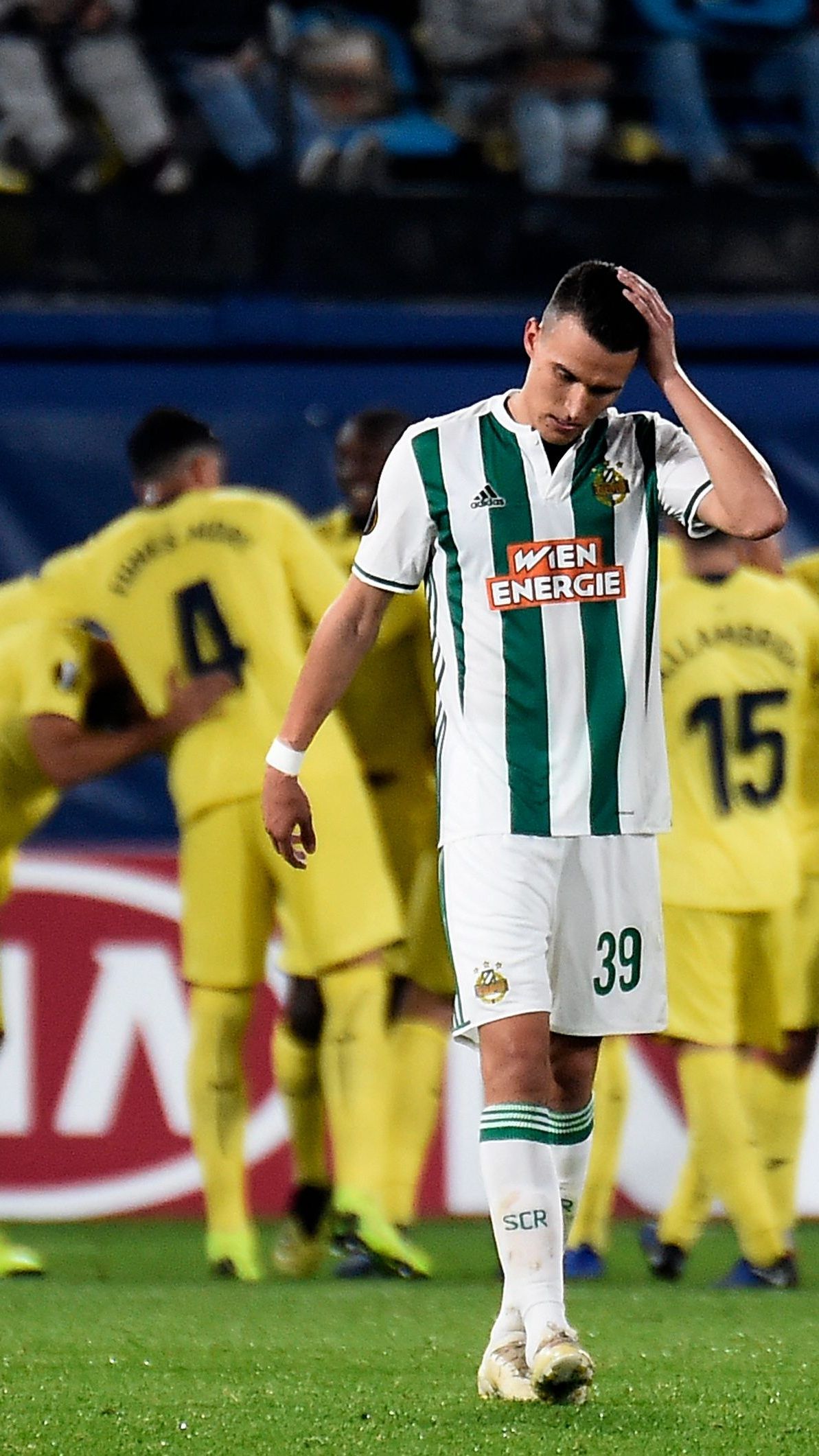 Rapid Wien musste sich in der Europa League mit 0:5 geschlagen geben.