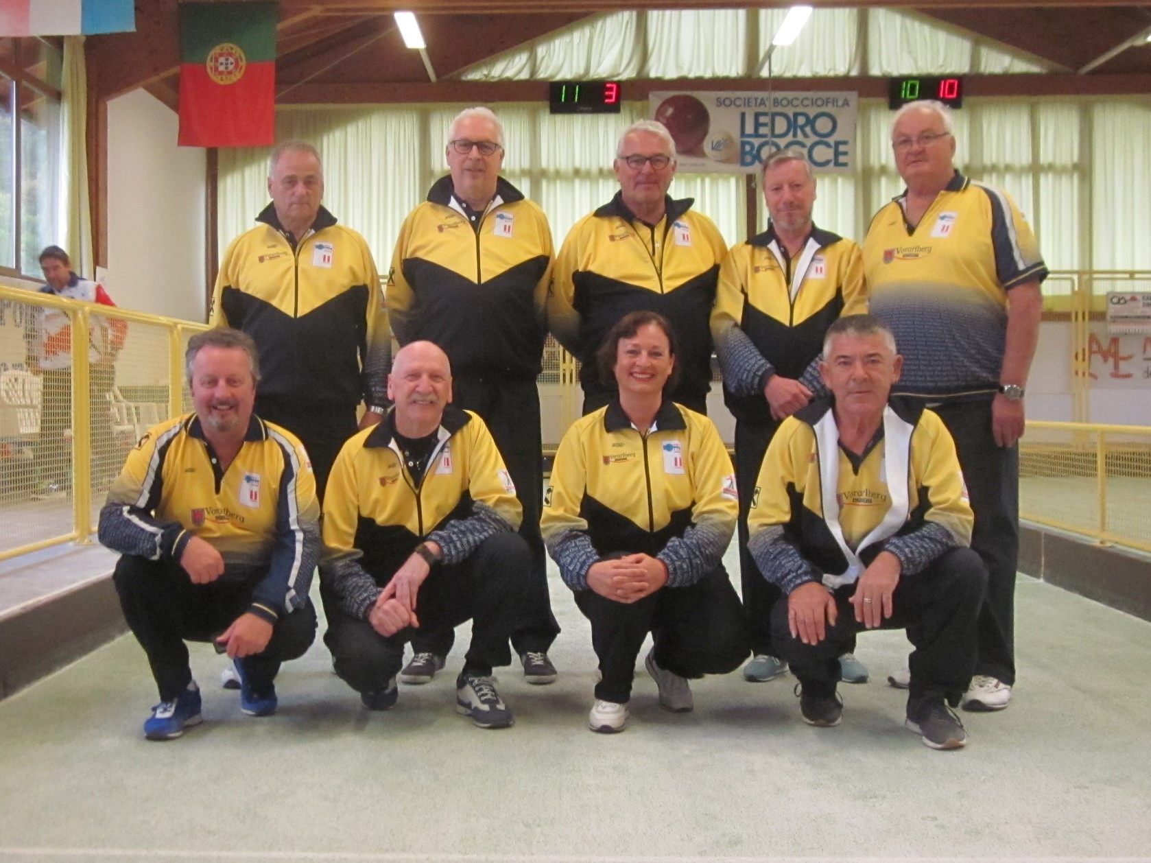 Hard-Team beim Turnier am Ledro-See