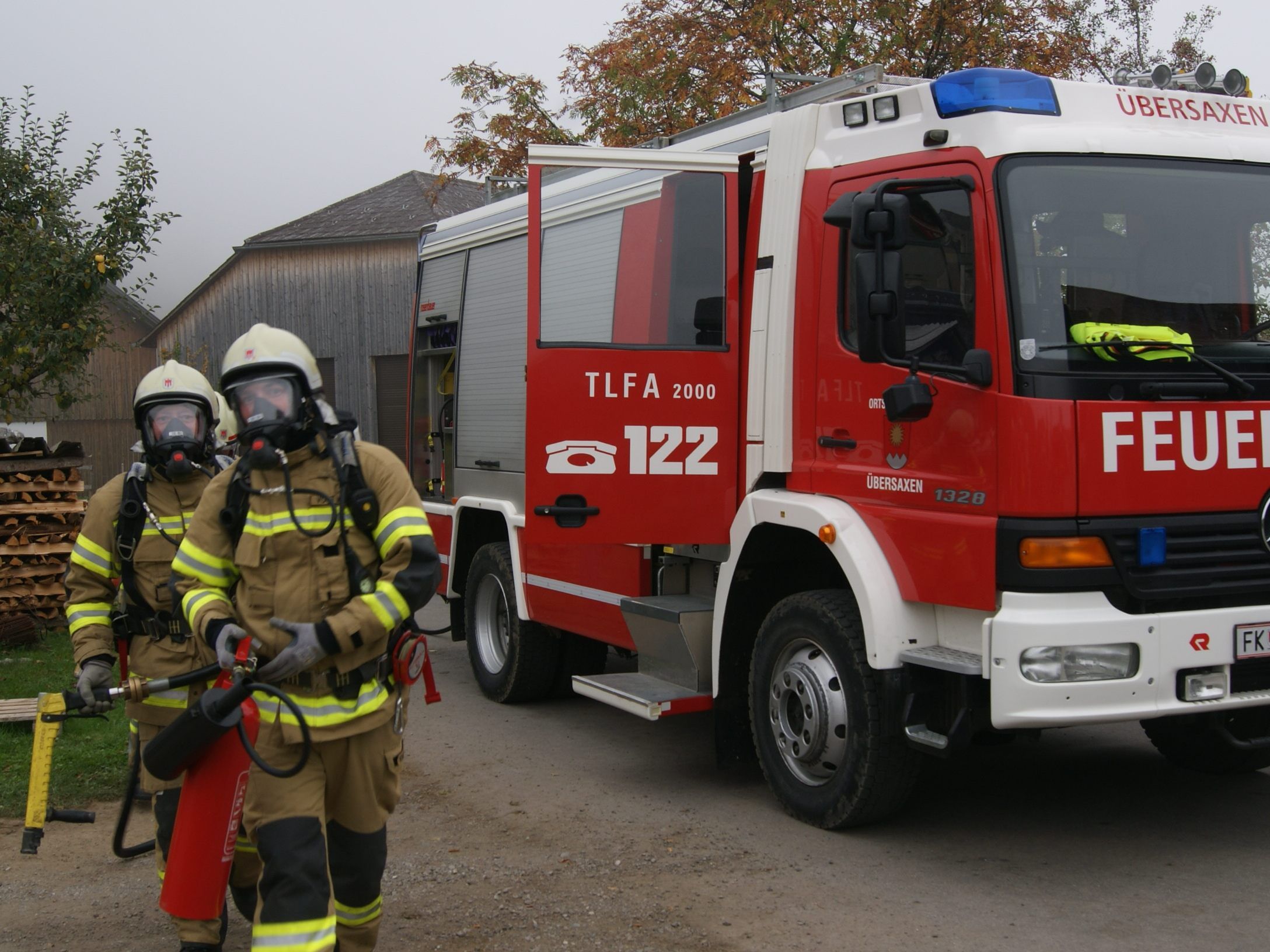 Herbst-Abschlussübung der Feuerwehr