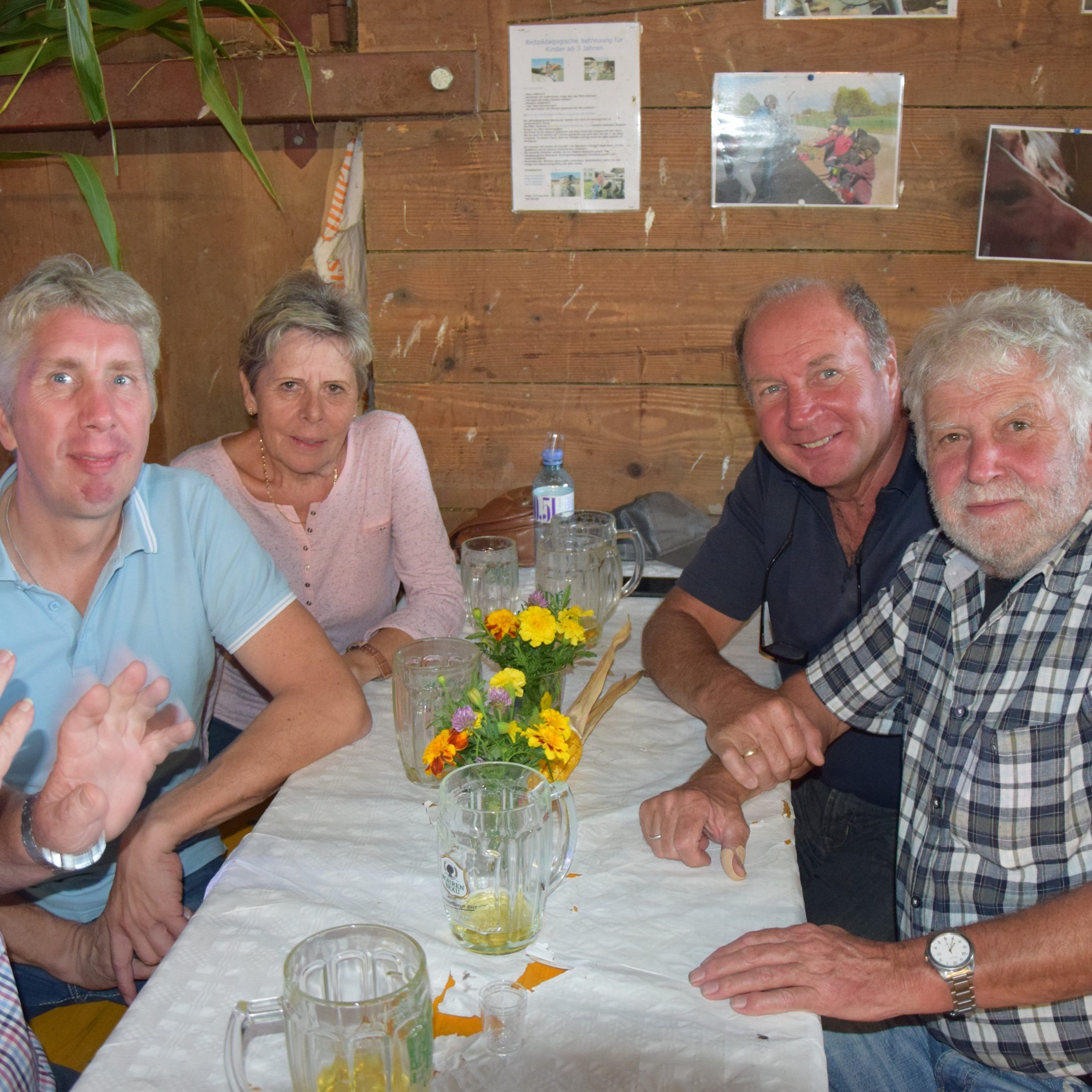 Geselliges Beisammensein nach dem Wettkampf