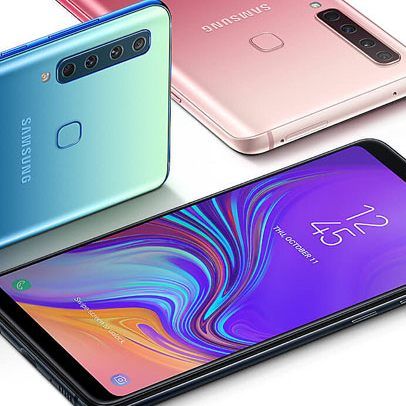 Drei Farben, vier Kameras - Samsung will die Mittelklasse mit dem Galaxy A9 aufmischen.