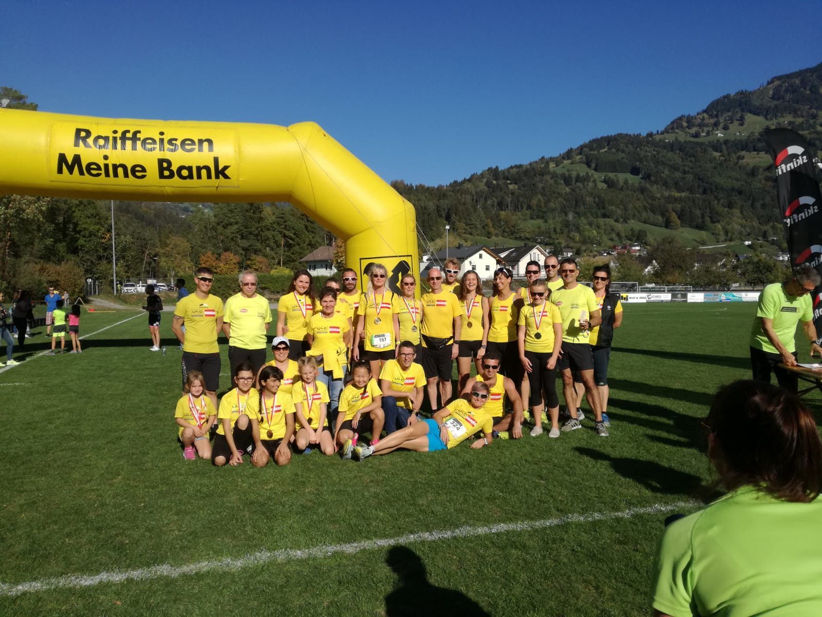 ULC Bludenz sehr erfolgreich beim Ludescher Auwaldlauf.