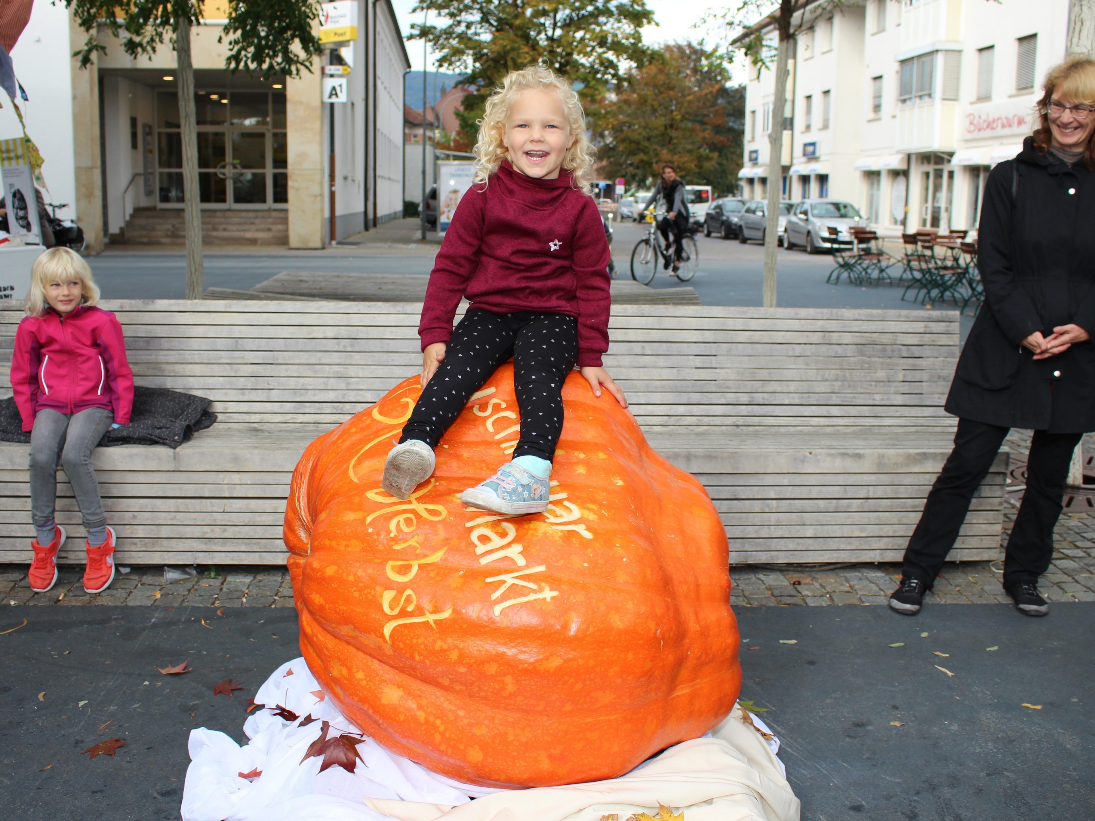 Einen guten Ausblick hatte Emilya Losert. Einen guten Ausblick hatte Emilya Losert.