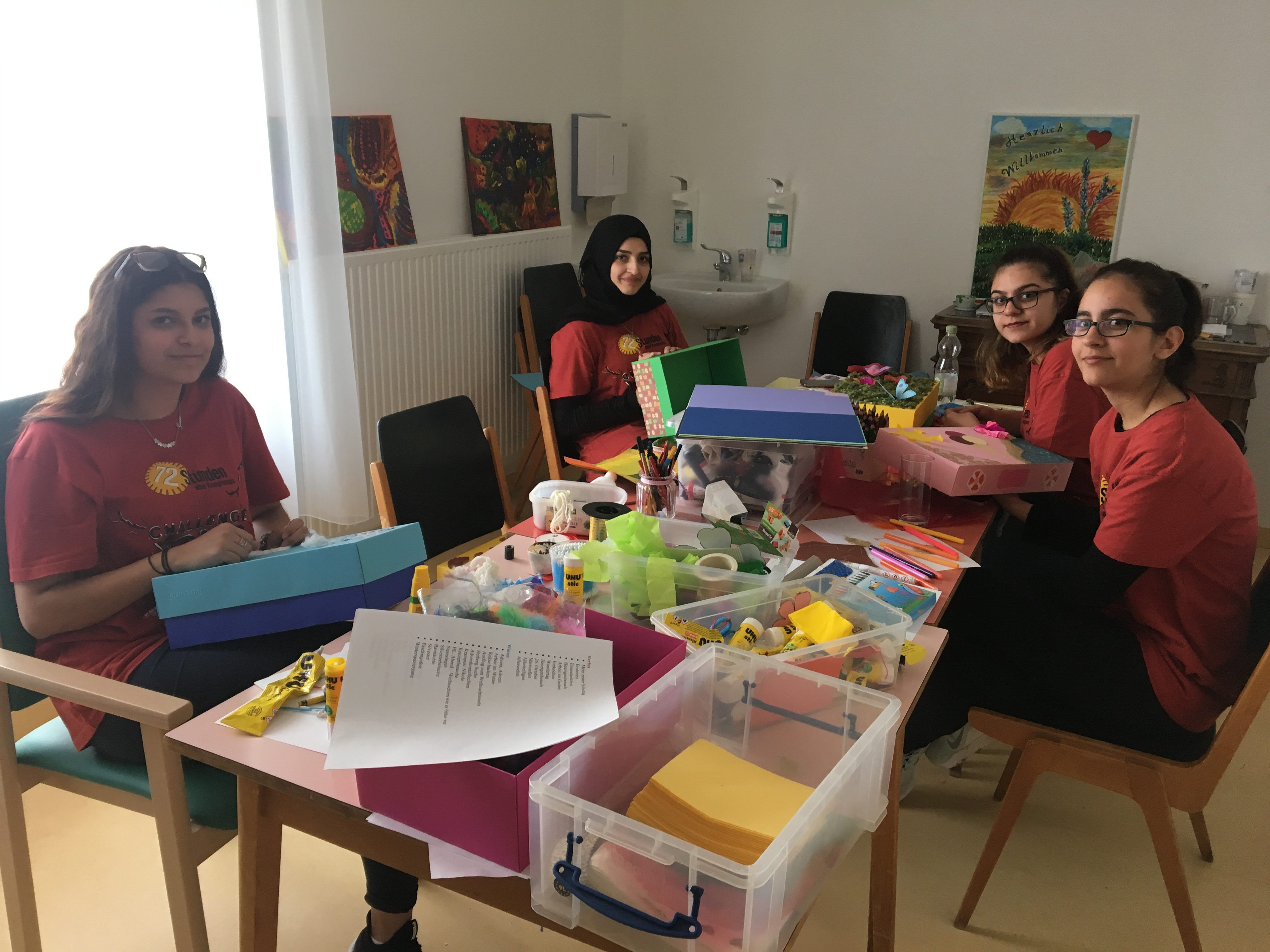 Vier Aktivierungsboxen werden hier für das Casa Sonnwendviertel hergestellt. Vier Aktivierungsboxen werden hier für das Casa Sonnwendviertel hergestellt.