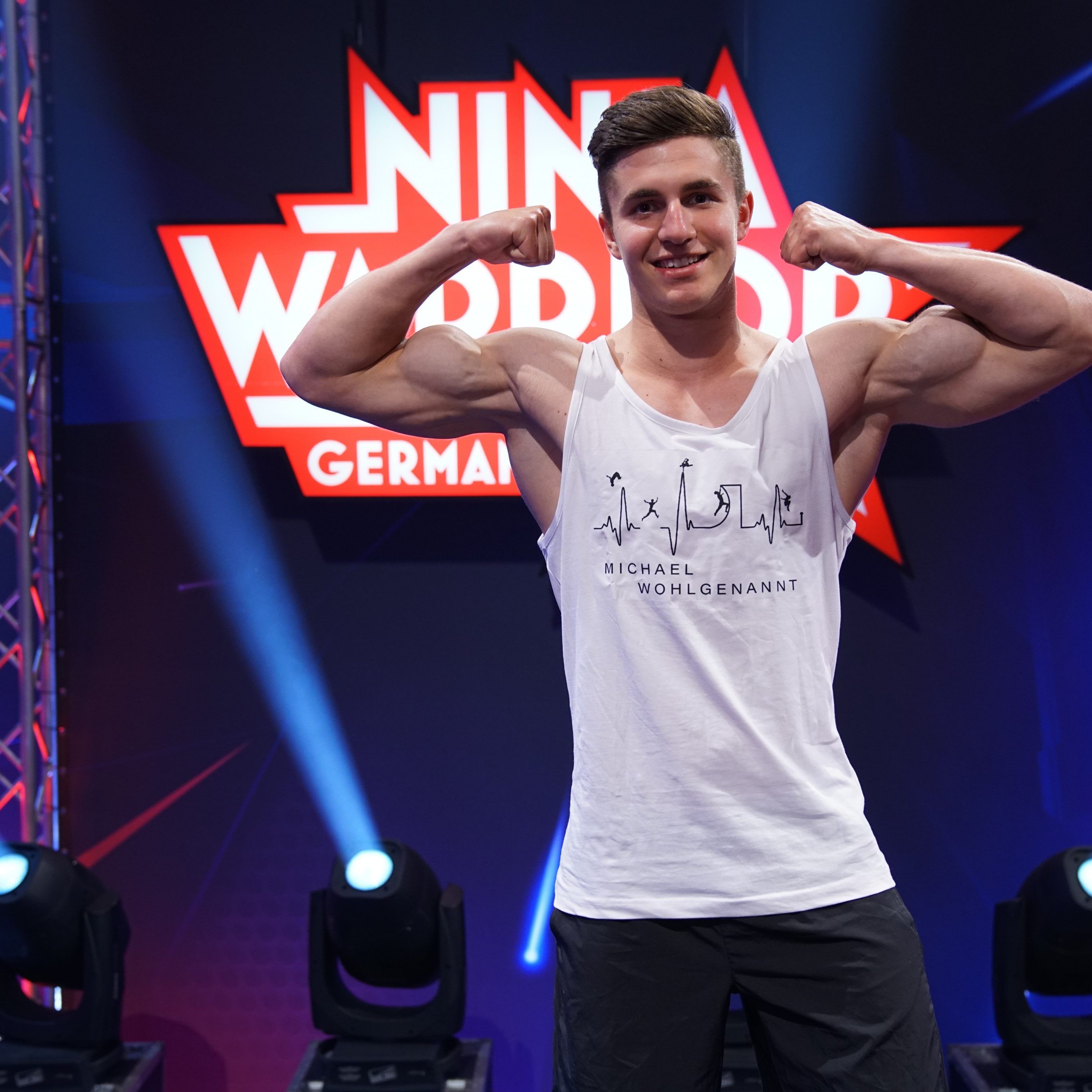 Der Athlet Michael Wohlgenannt aus Langenegg