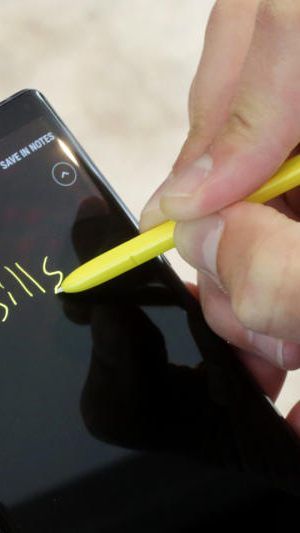 Im Bild: Das Samsung Note 9.