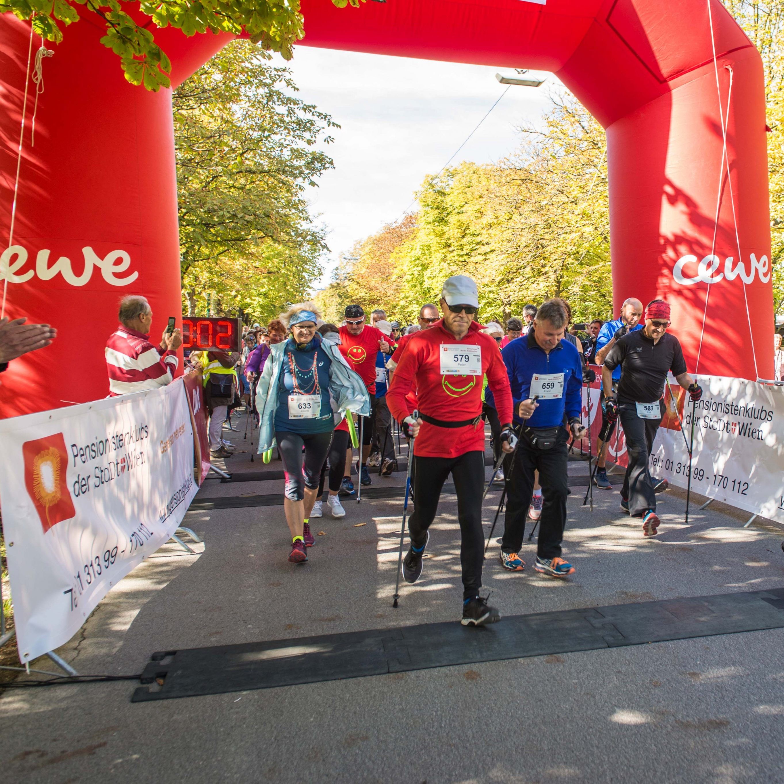 Der Senioren Nordic Walking Day im Wiener Prater war ein voller Erfolg.