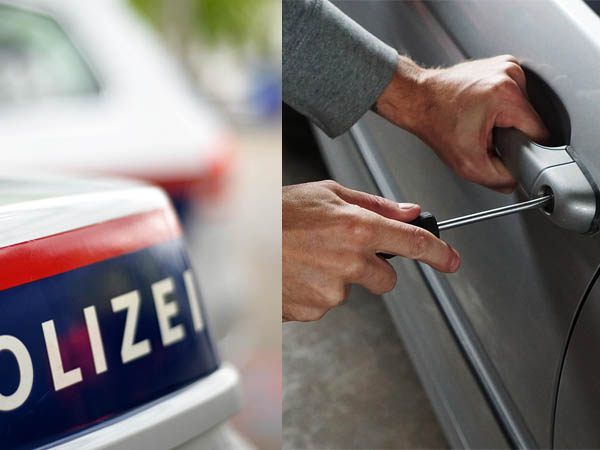 Der Zeuge konnte einen Fahrzeug-Einbruch in Wien-Floridsdorf verhindern.