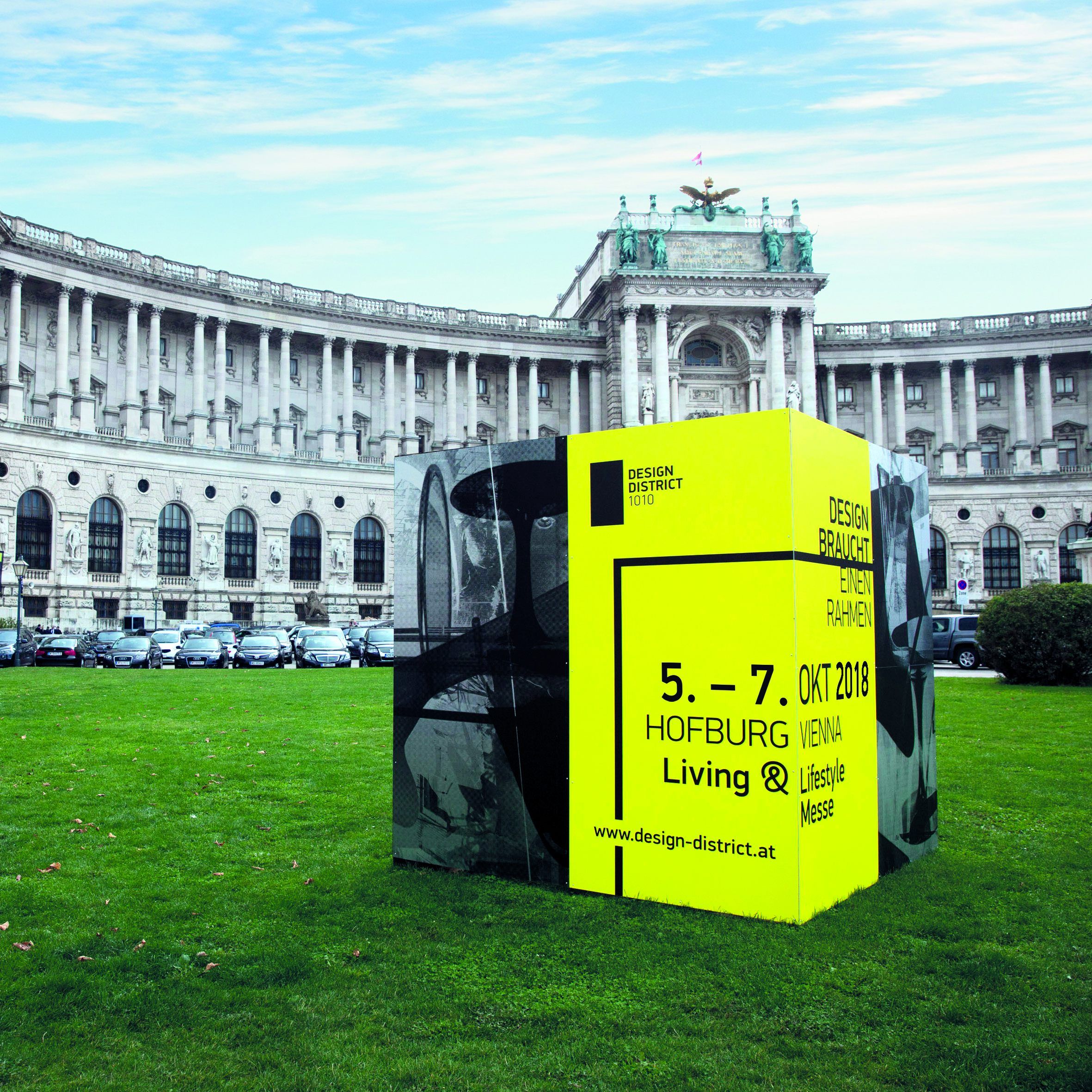 In der Wiener Hofburg startet die Design District 1010 am 5. Oktober.