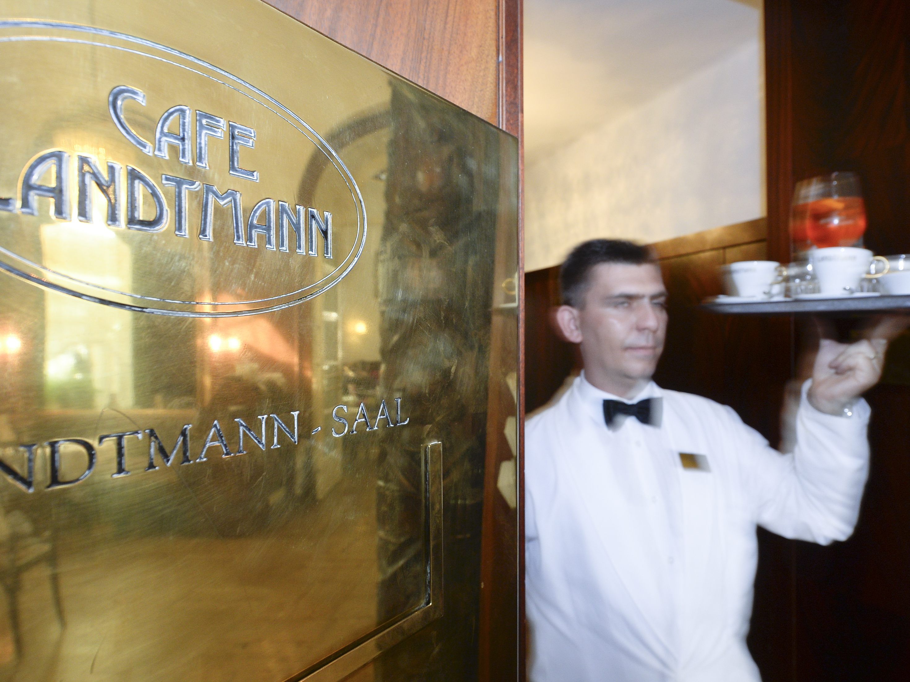 Auch im Cafe Landtmann findet die Kriminacht statt.