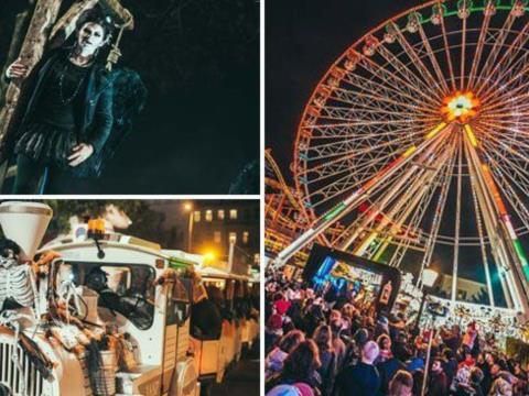 So wird der Halloween-Abend im Wiener Prater. So wird der Halloween-Abend im Wiener Prater.