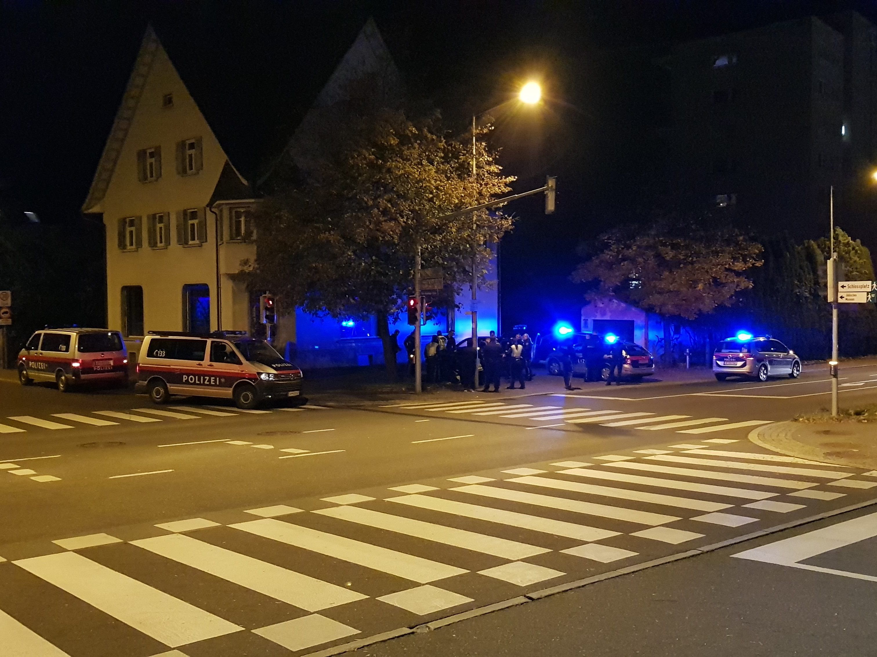 Großeinsatz am Bahnhof in Hohenems.