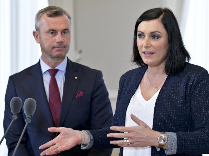 Verkehrsminister Norbert Hofer (L/FPÖ) und Umweltministerin Elisabeth Köstinger (ÖVP)