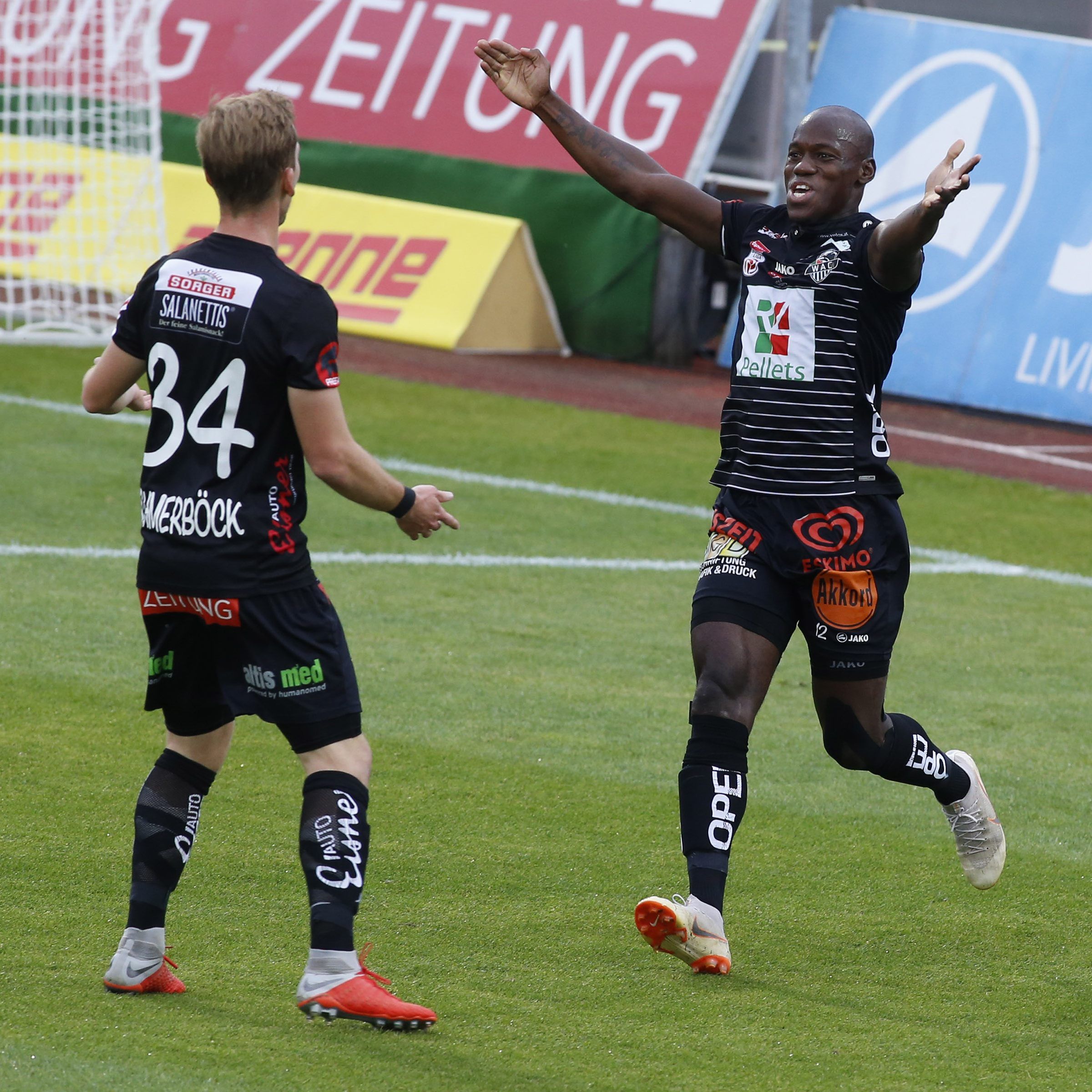 LIVE-Ticker zum Spiel WAC gegen SKN St. Pölten ab 14.30 Uhr.