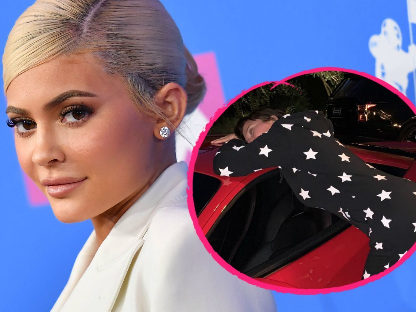 Kylie schenkte ihrer Mama einen Ferrari zum Geburtstag. Kylie schenkte ihrer Mama einen Ferrari zum Geburtstag.