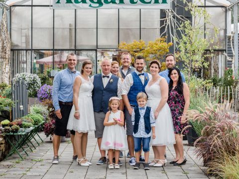 Doppelhochzeit von Bernd und Isabella sowie Fabian und Ramona.
