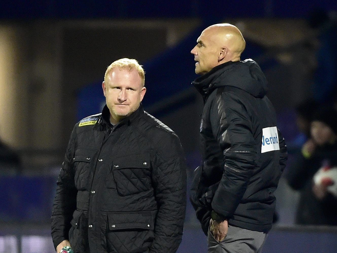 Heiko Vogel (l.) und Thomas Letsch trennten sich am Sonntag mit einem 1:1.