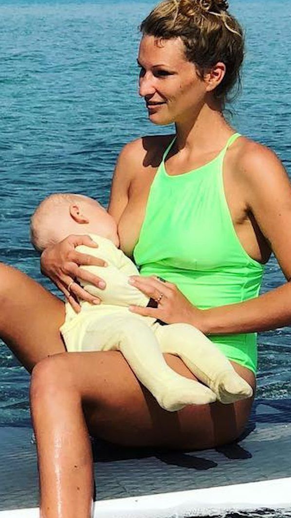 Janni Hönscheid spricht sich für das Stillen von Babys aus