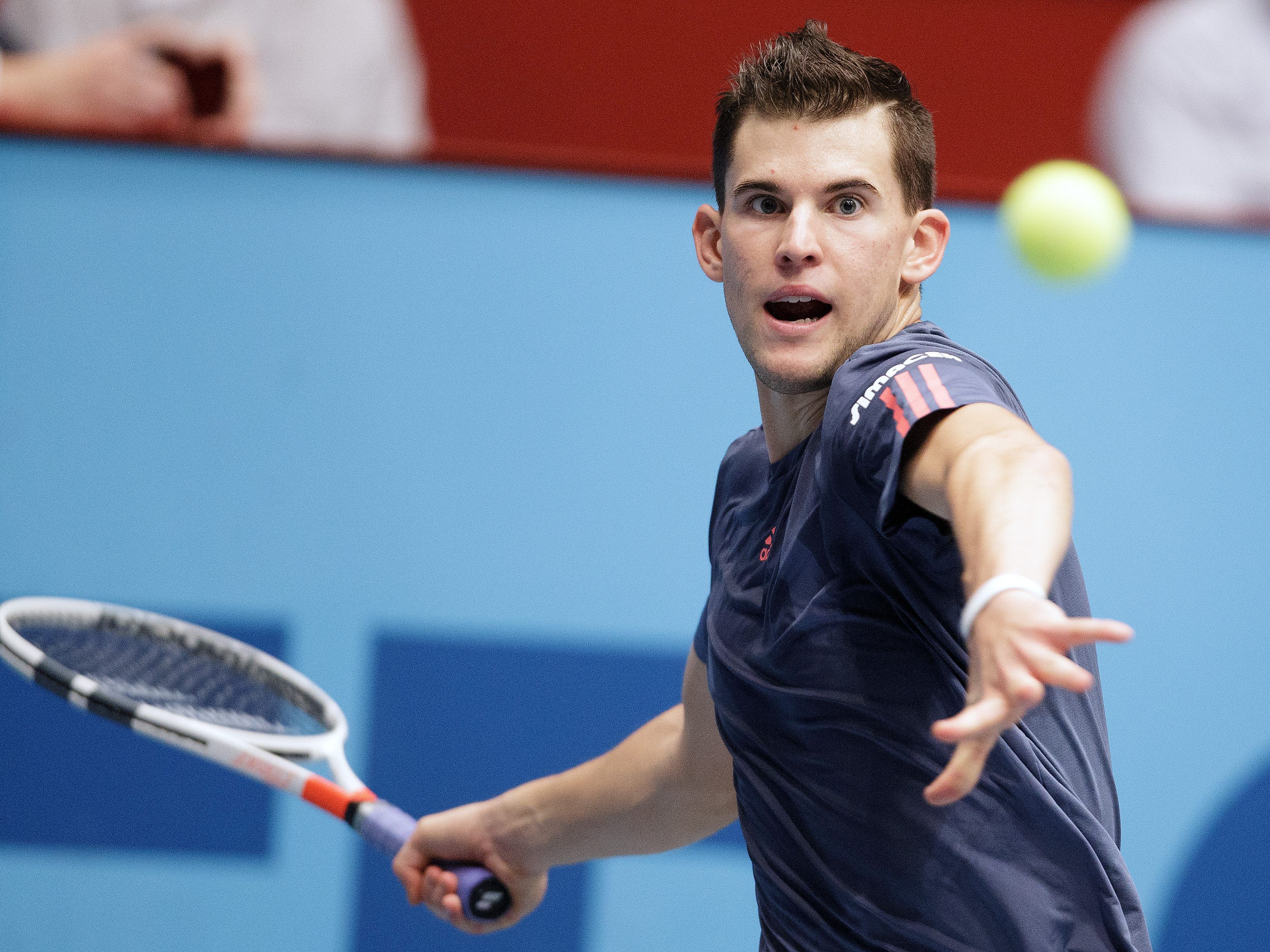Dominic Thiem gilt in der Wiener Stadthalle als Favorit.