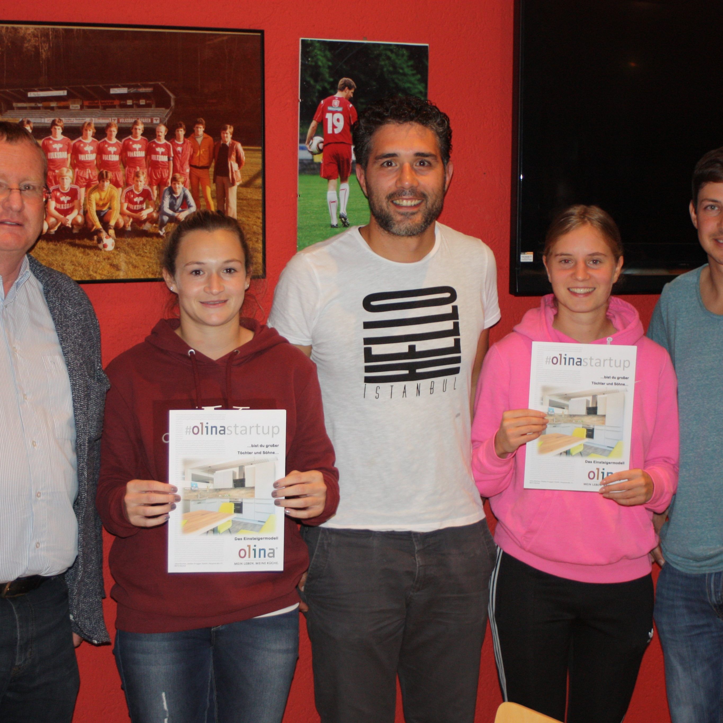 Thomas Prugger, Janine Gapp, Dursun Kaya, Lisa Maria Metzler und Bernd Breuss