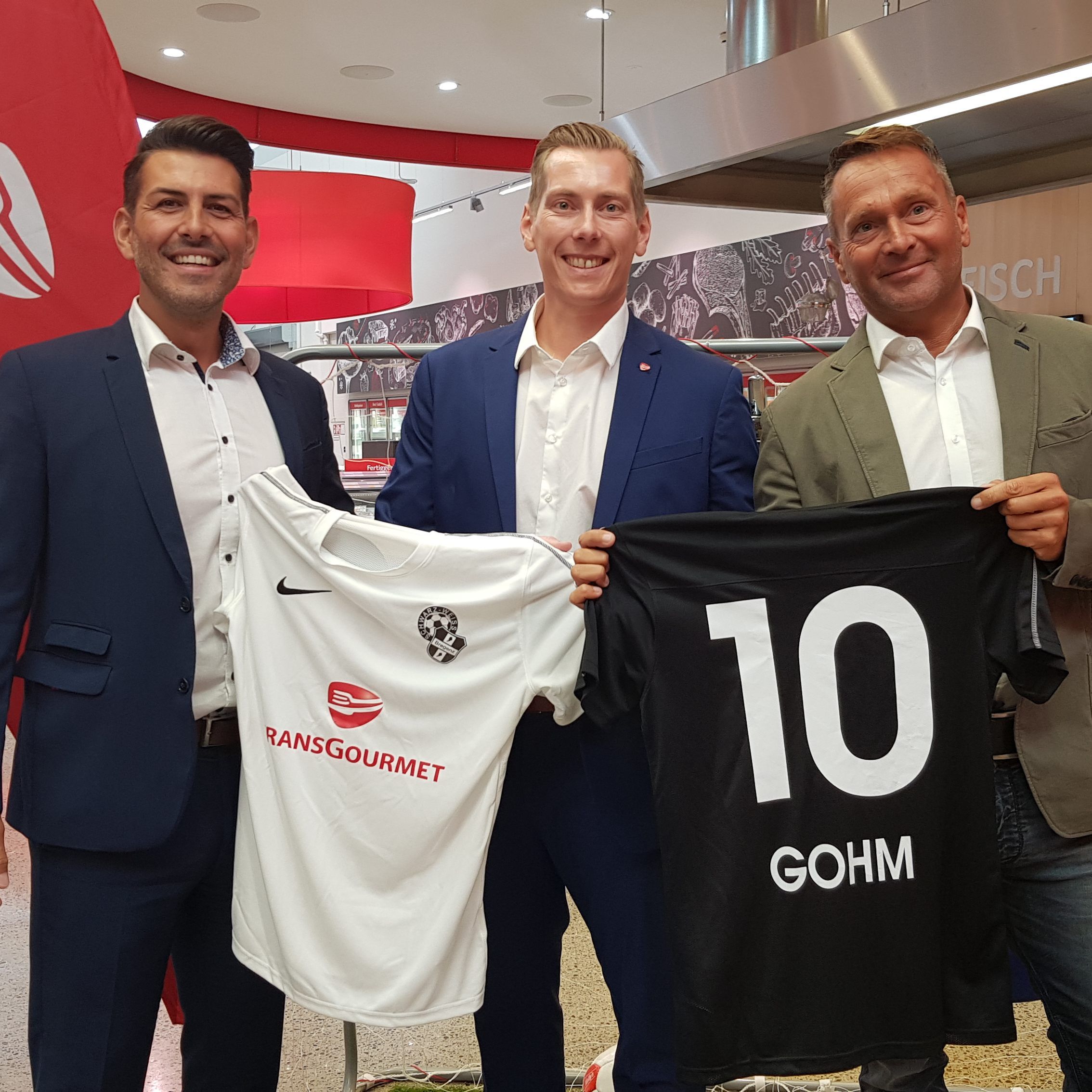 Schwarz-Weiß Bregenz wird künftig Transgourmet im Namen führen.