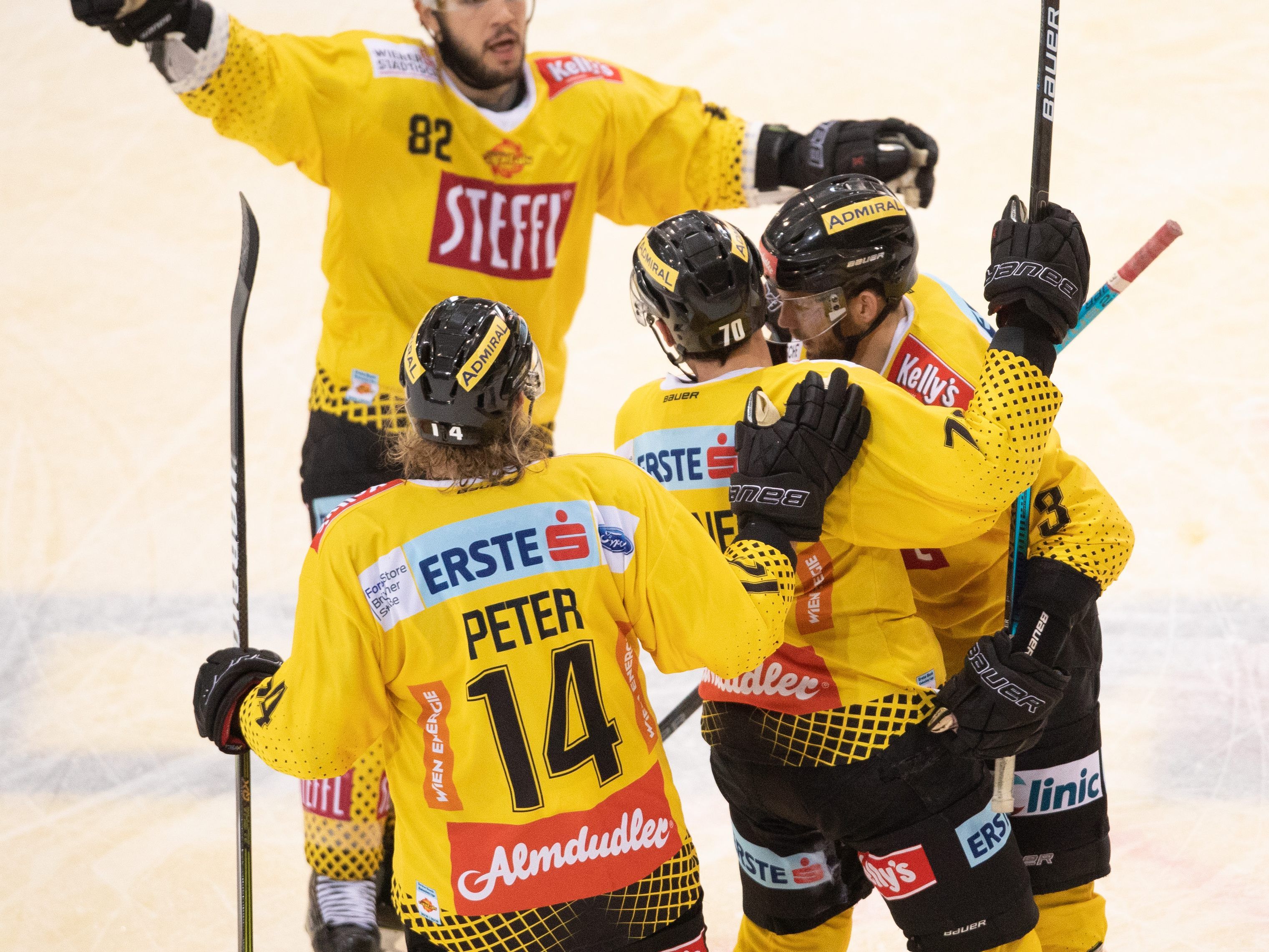 Die Vienna Capitals dürfen weiter jubeln.