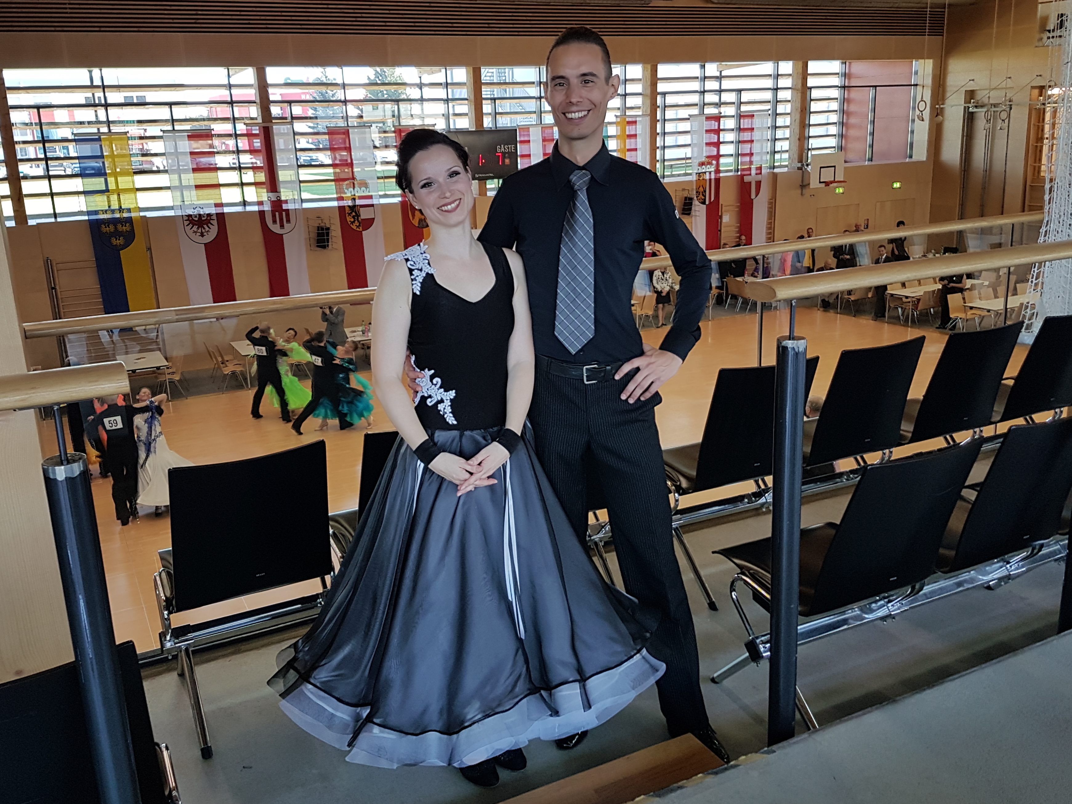 Groß war die Freude bei Adrienn und Rene über die zwei Stockerlplätze. Groß war die Freude bei Adrienn und Rene über die zwei Stockerlplätze.